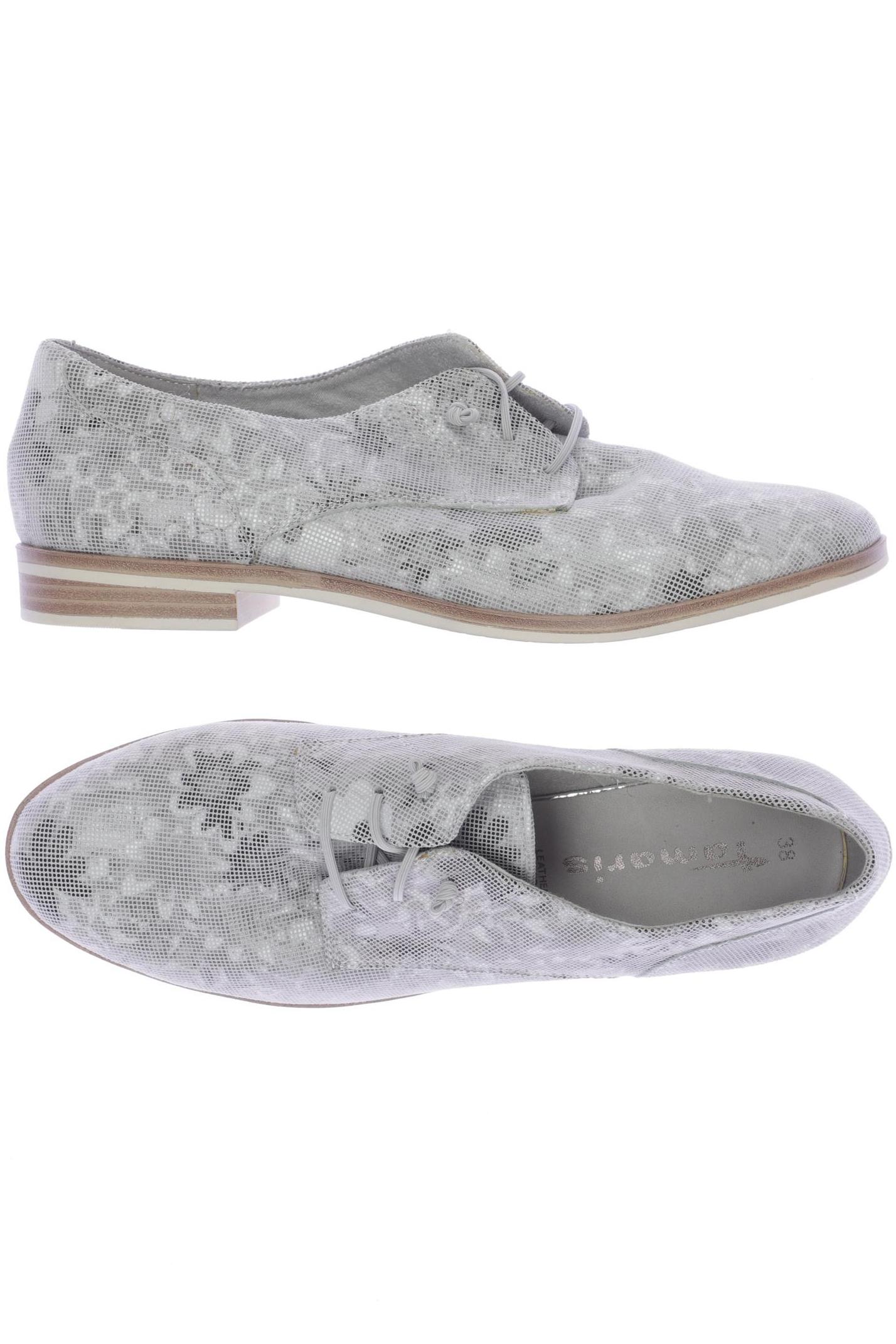 

Tamaris Damen Halbschuh, grau, Gr. 38
