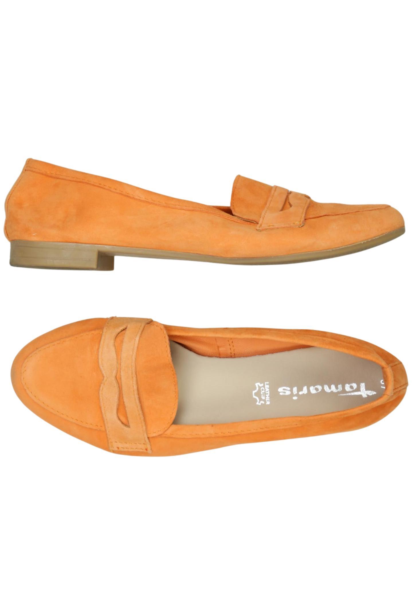 

Tamaris Damen Halbschuh, orange, Gr. 37