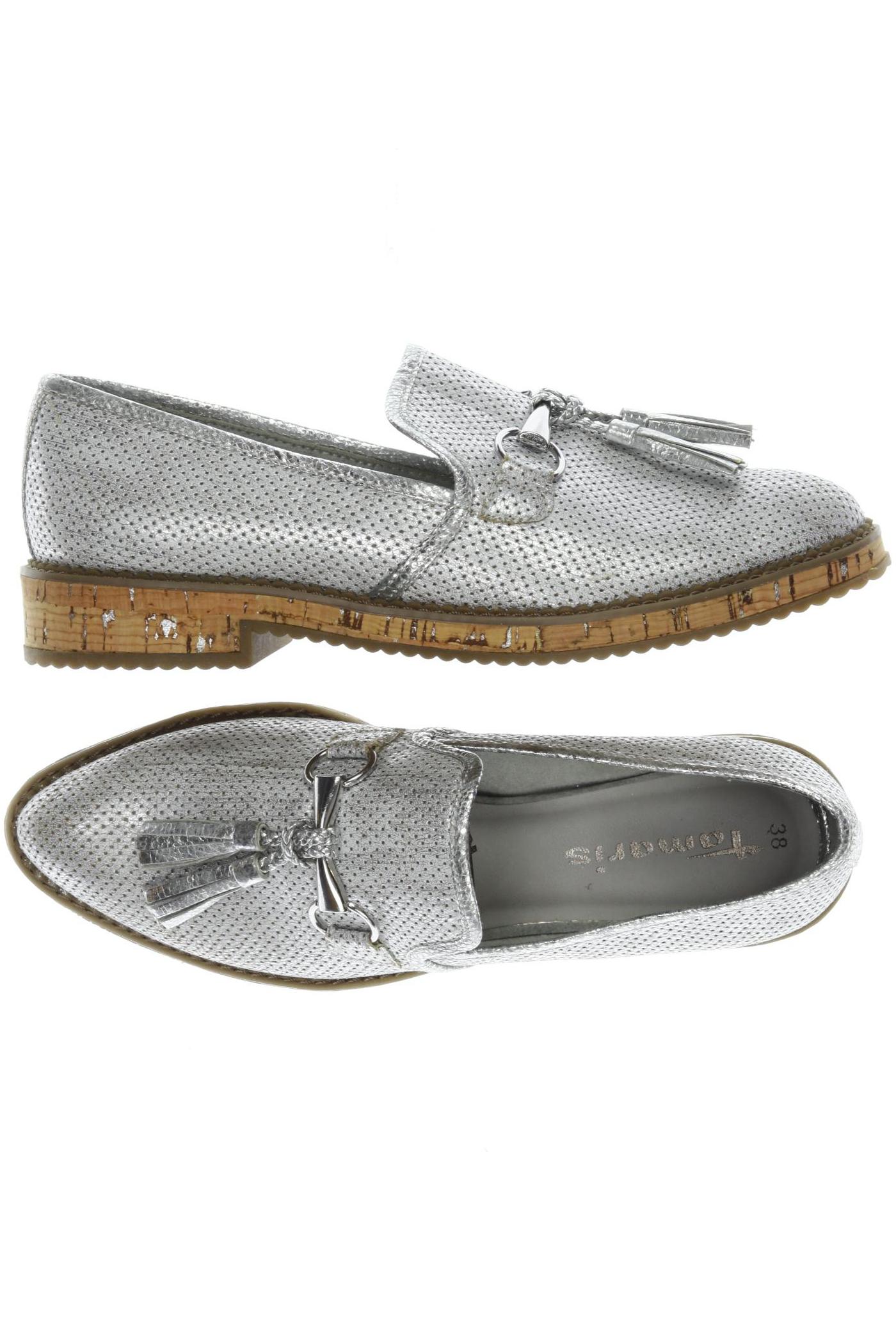 

Tamaris Damen Halbschuh, grau, Gr. 38