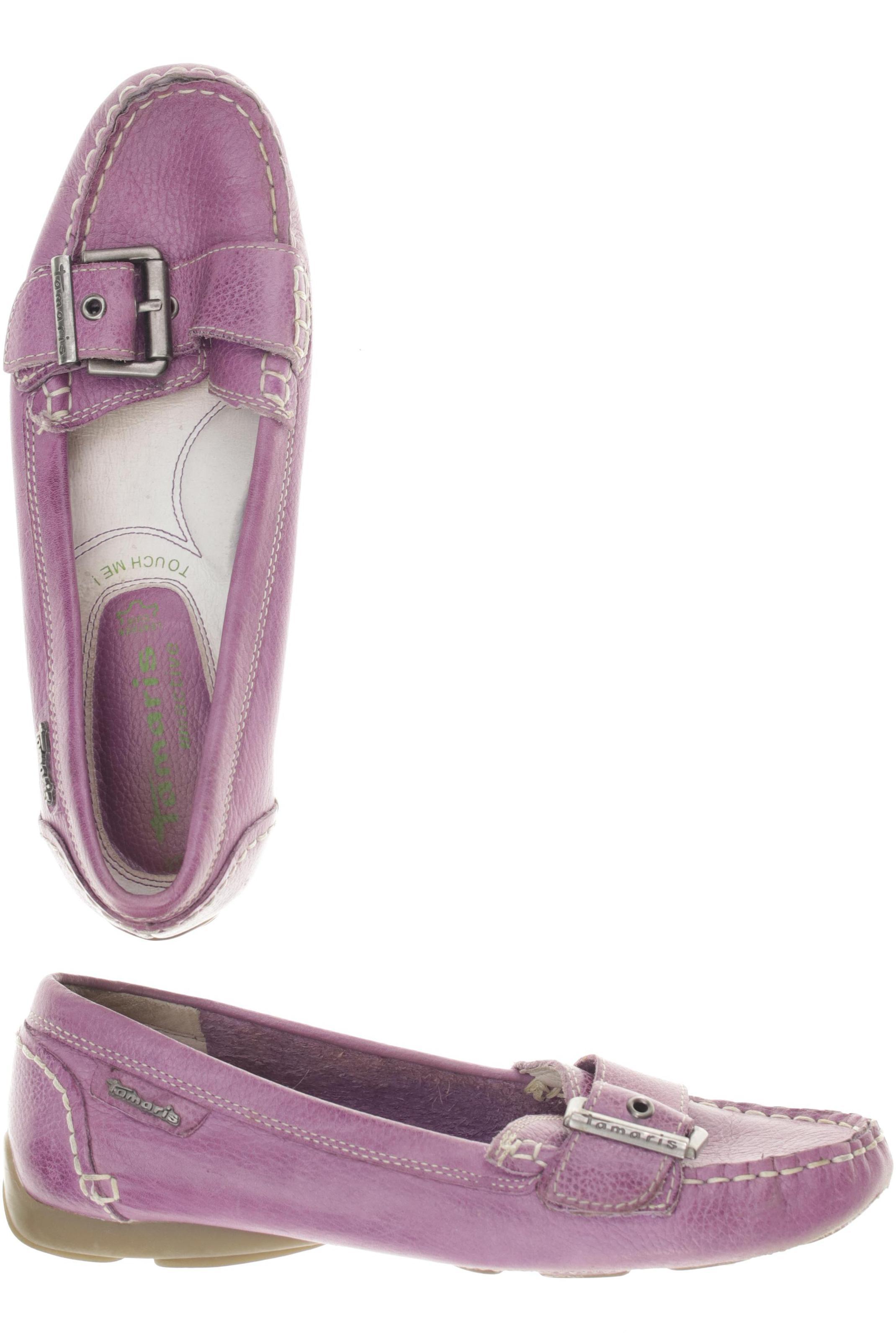 

Tamaris Damen Halbschuh, lila, Gr. 38