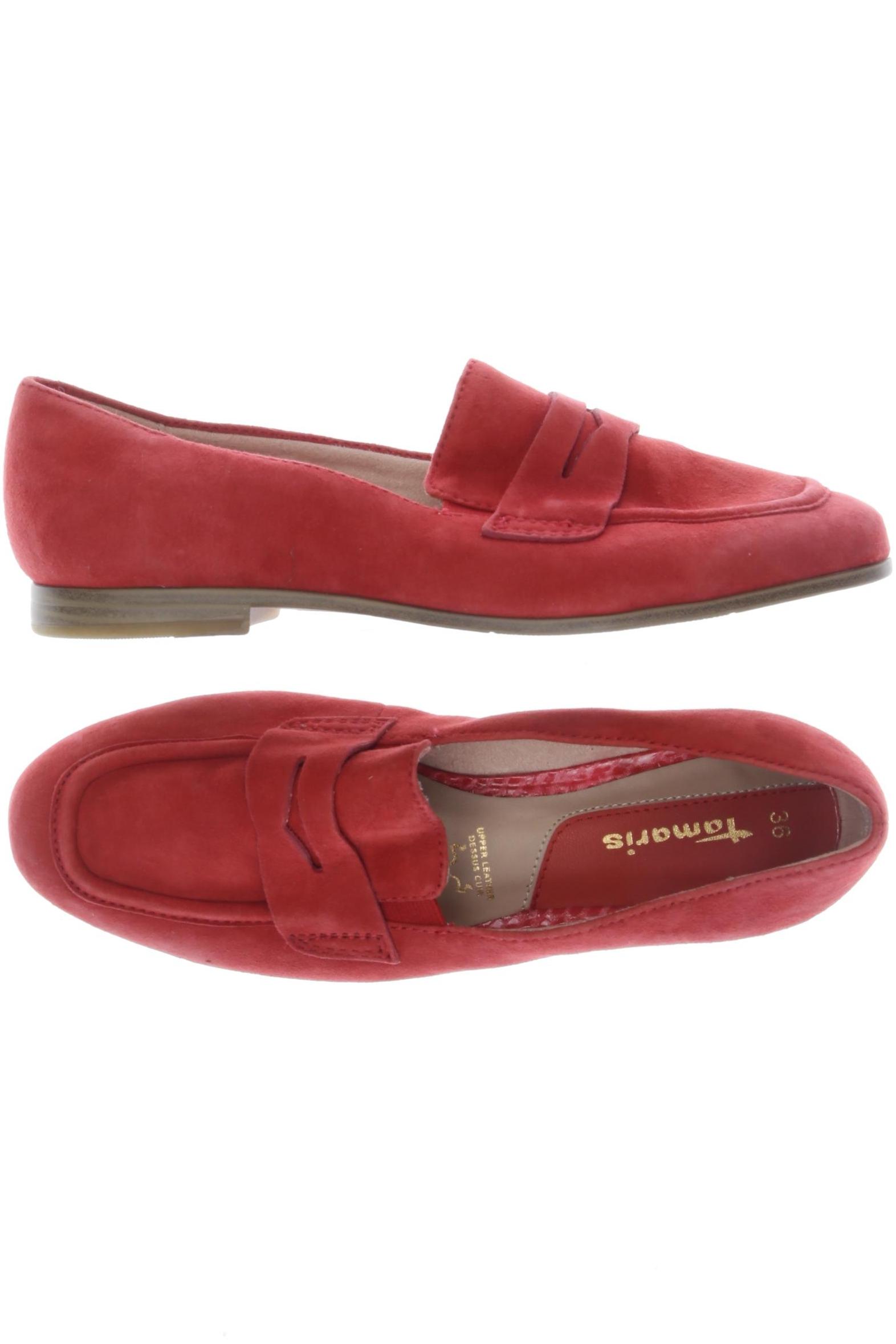 

Tamaris Damen Halbschuh, rot, Gr. 36