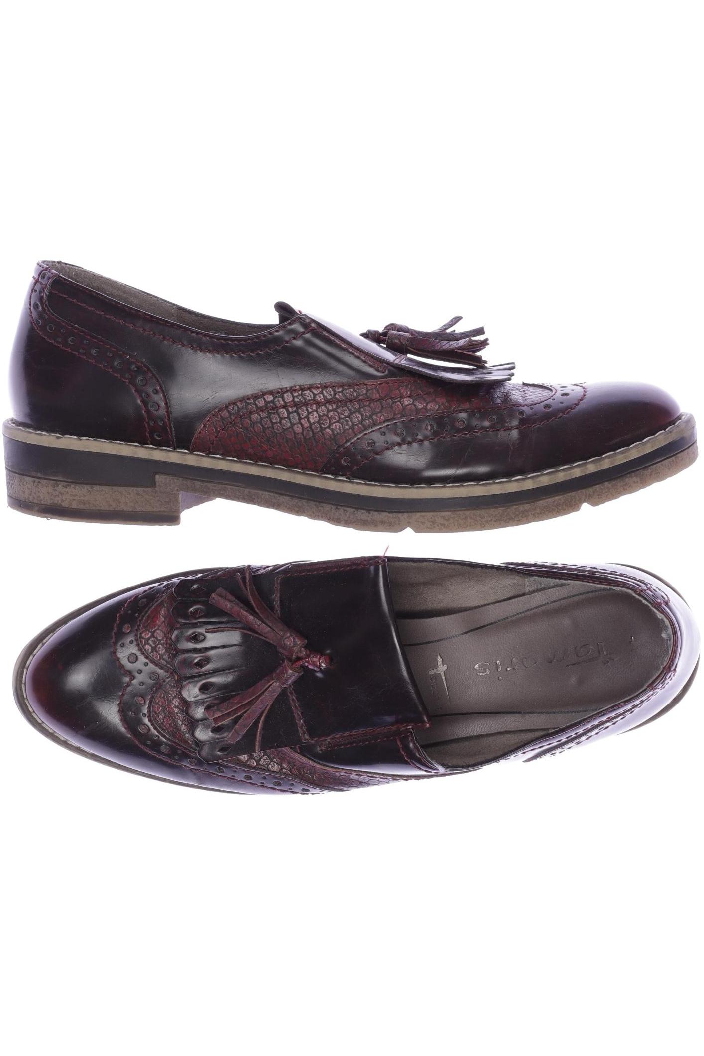 

Tamaris Damen Halbschuh, bordeaux, Gr. 41