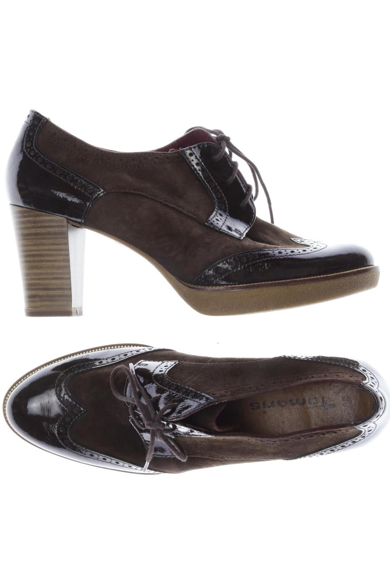

Tamaris Damen Halbschuh, braun, Gr. 39