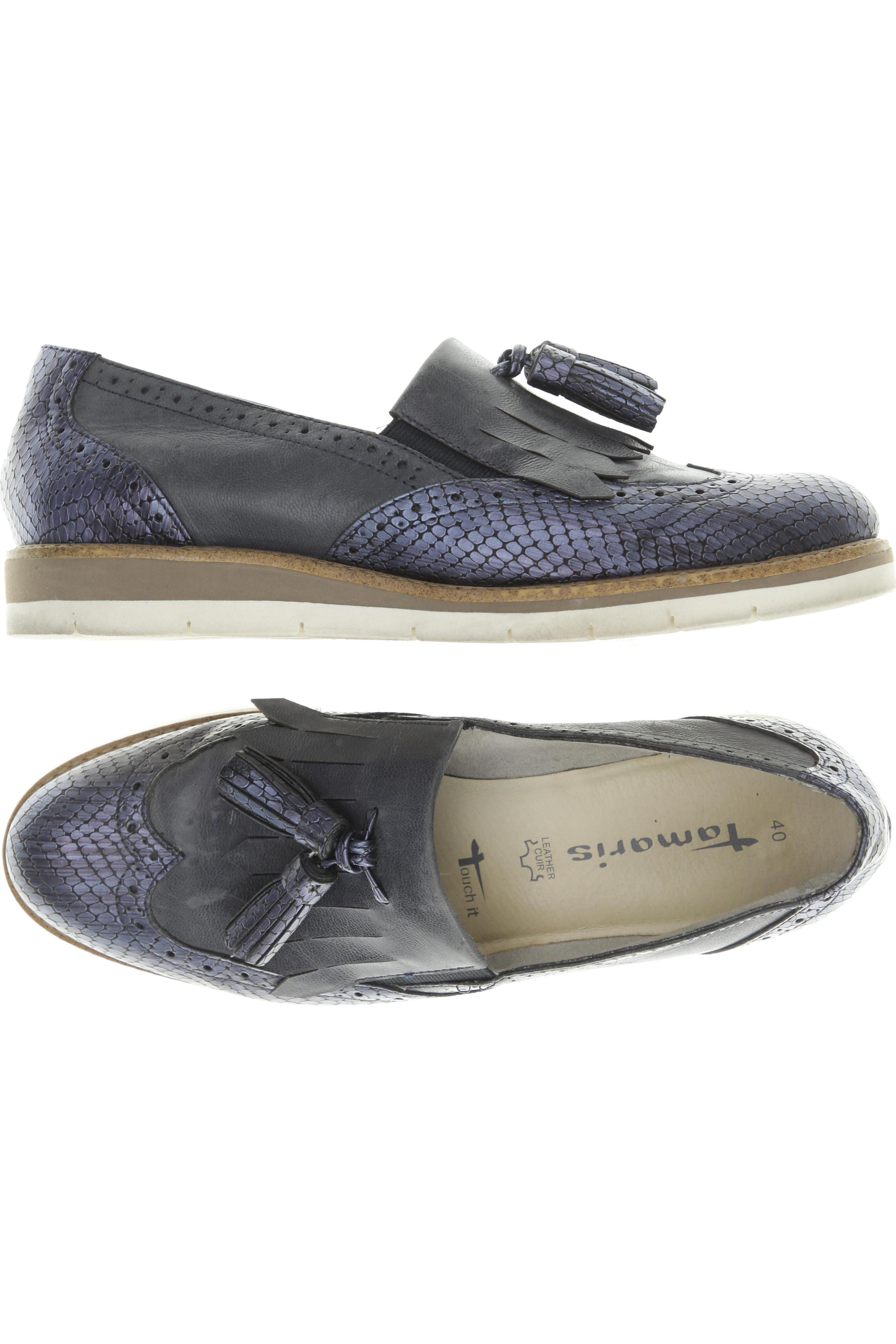 

Tamaris Damen Halbschuh, blau, Gr. 40