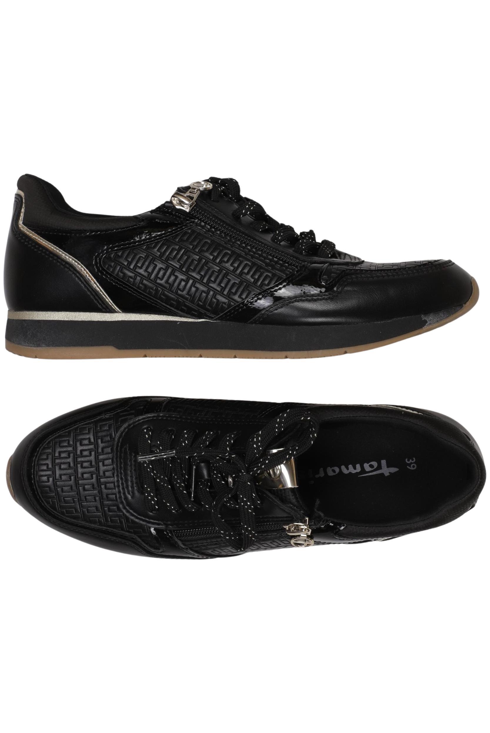 

Tamaris Damen Halbschuh, schwarz, Gr. 39