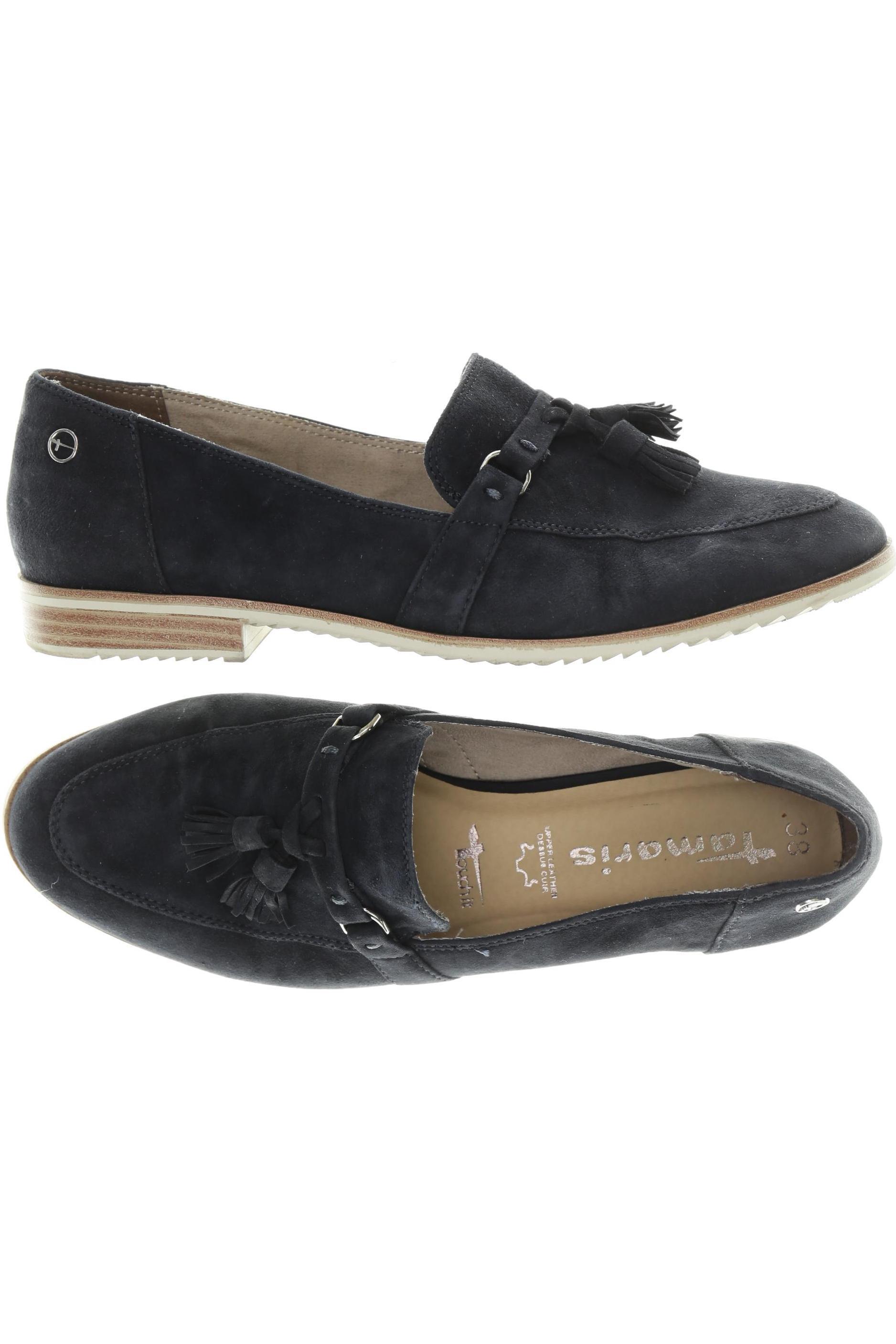 

Tamaris Damen Halbschuh, blau, Gr. 38