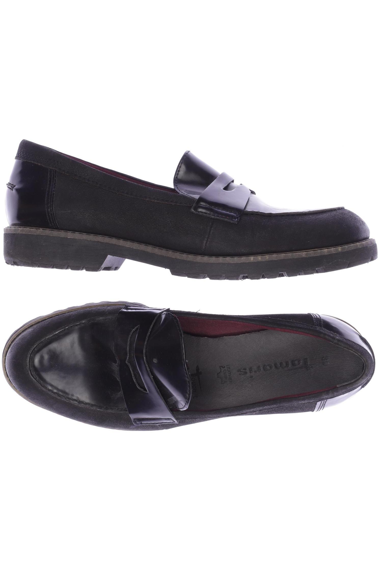 

Tamaris Damen Halbschuh, schwarz, Gr. 39.5