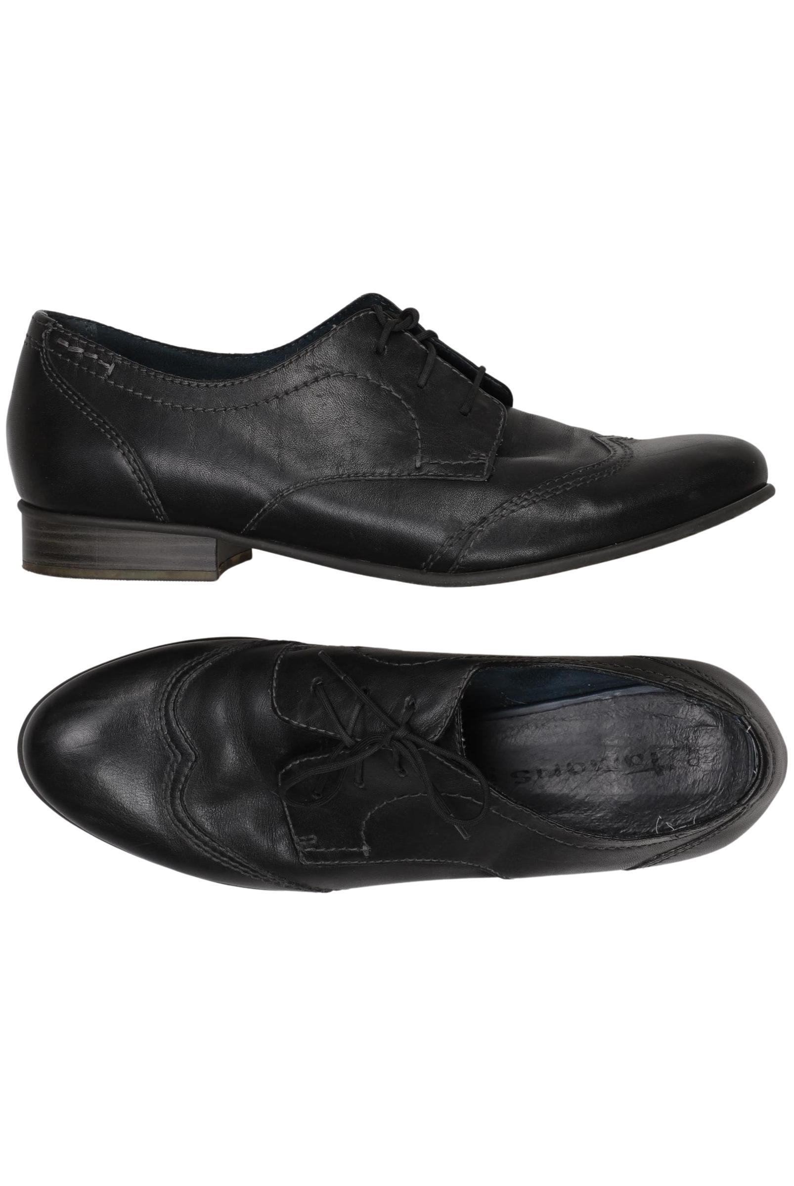 

Tamaris Damen Halbschuh, schwarz, Gr. 40