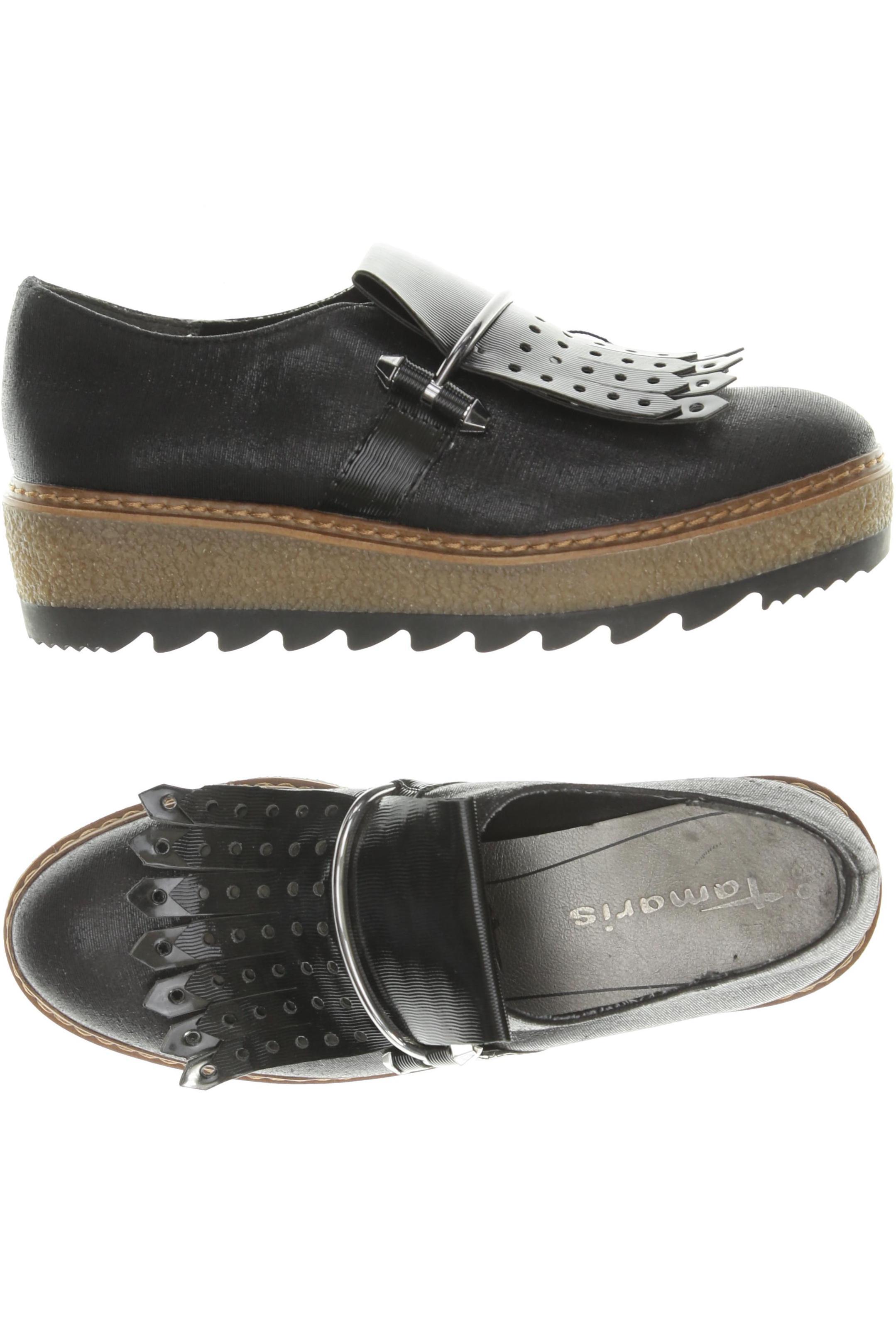 

Tamaris Damen Halbschuh, schwarz, Gr. 36