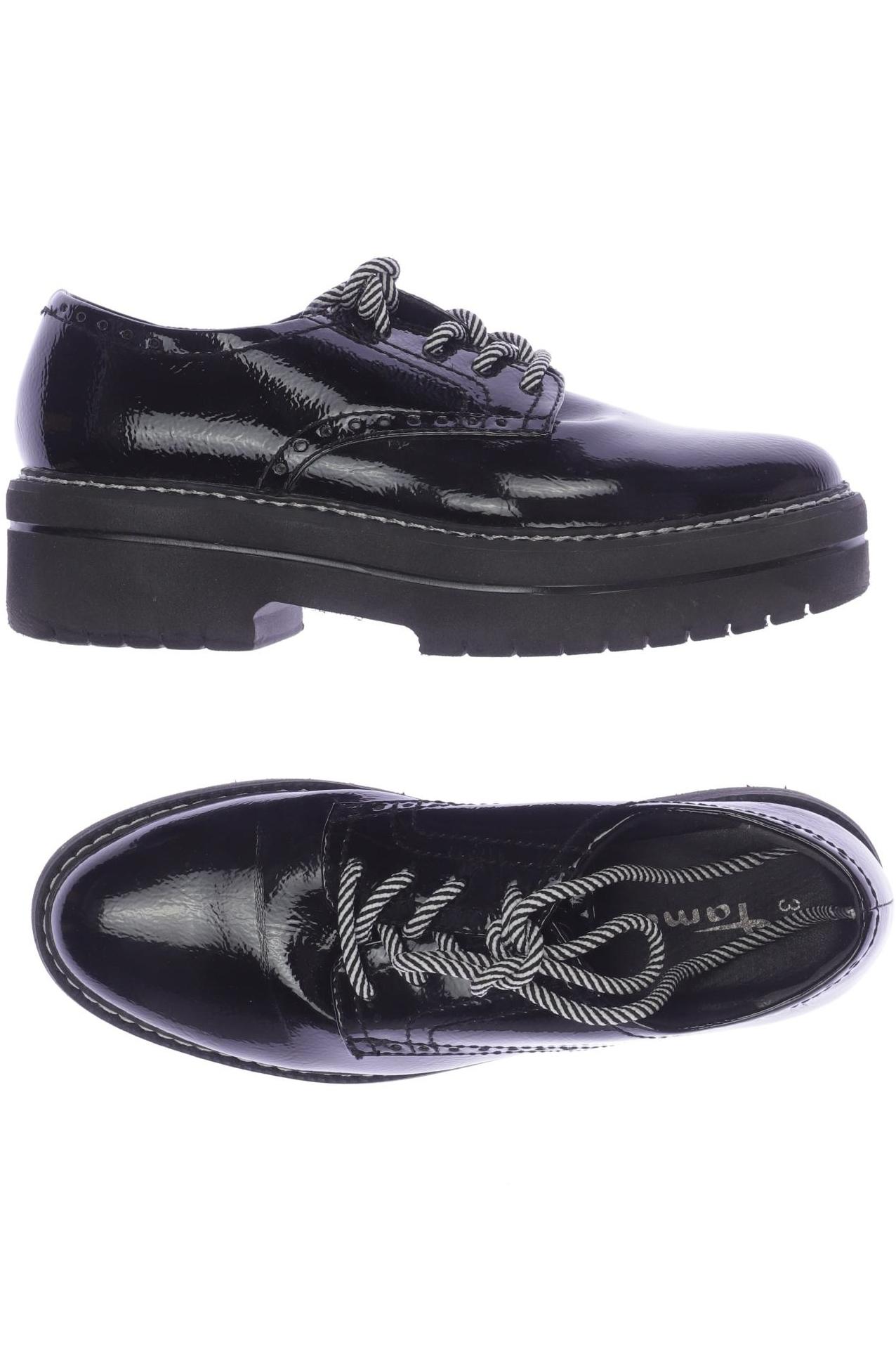 

Tamaris Damen Halbschuh, schwarz, Gr. 37
