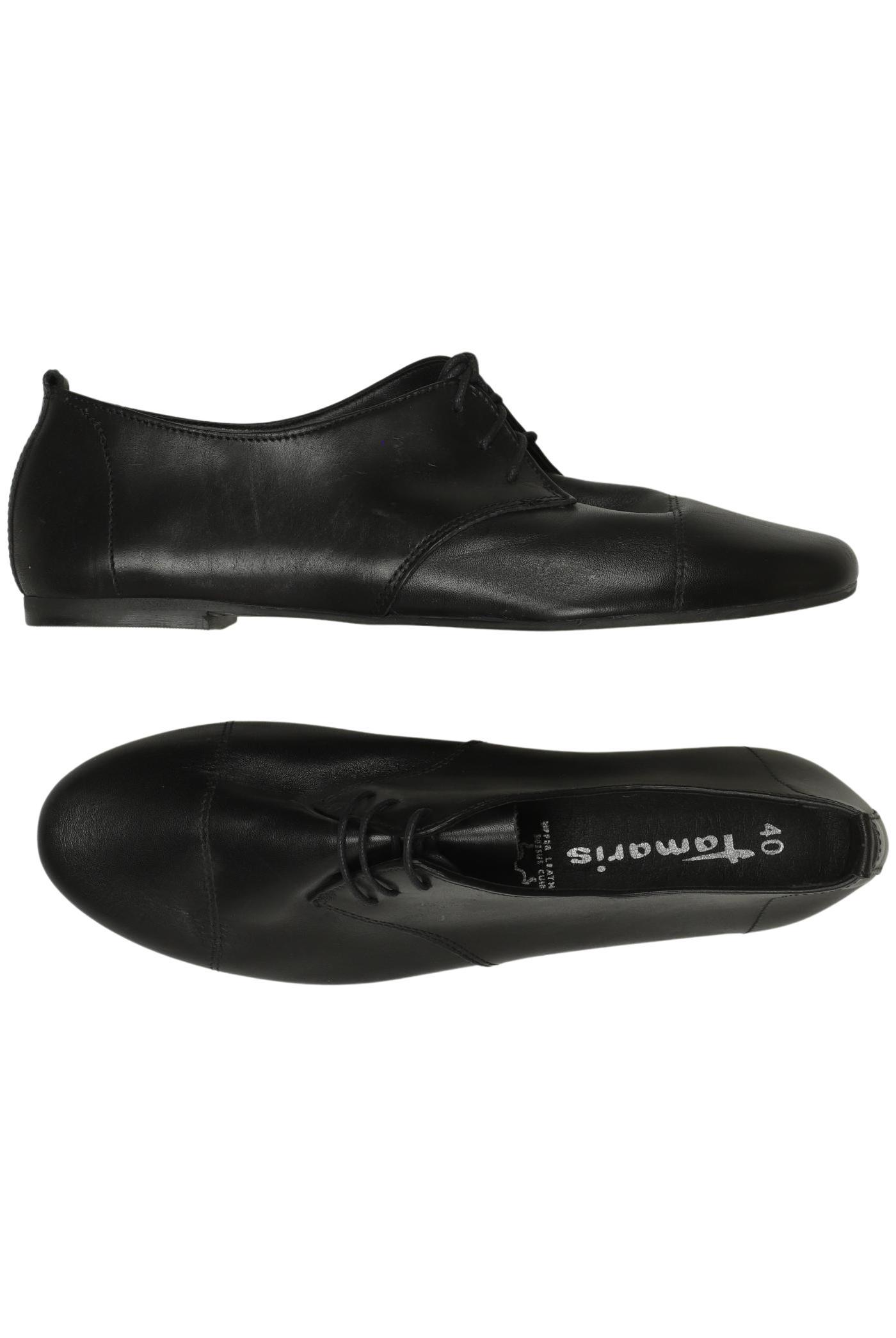 

Tamaris Damen Halbschuh, schwarz, Gr. 40