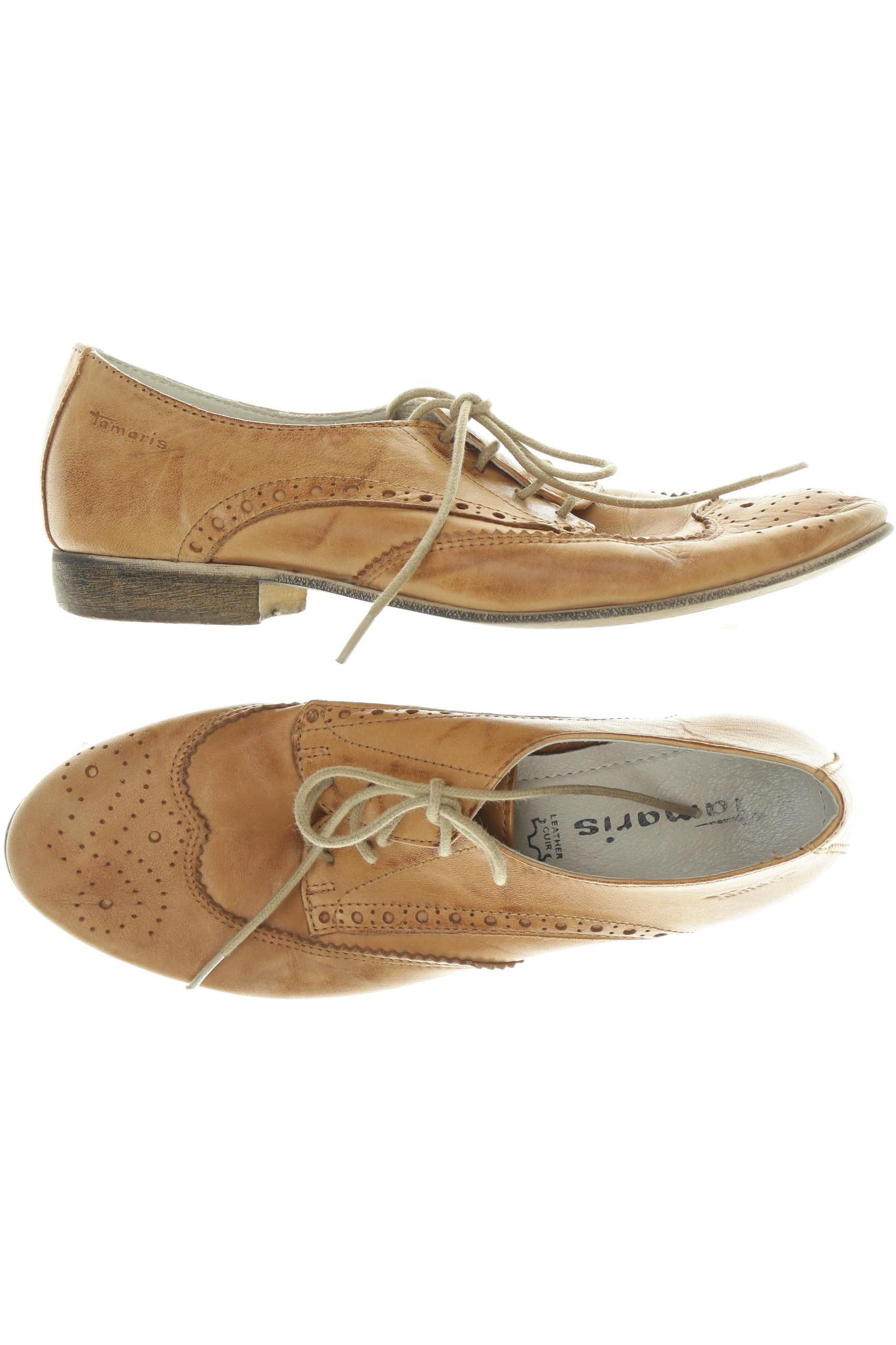 

Tamaris Damen Halbschuh, orange, Gr. 39