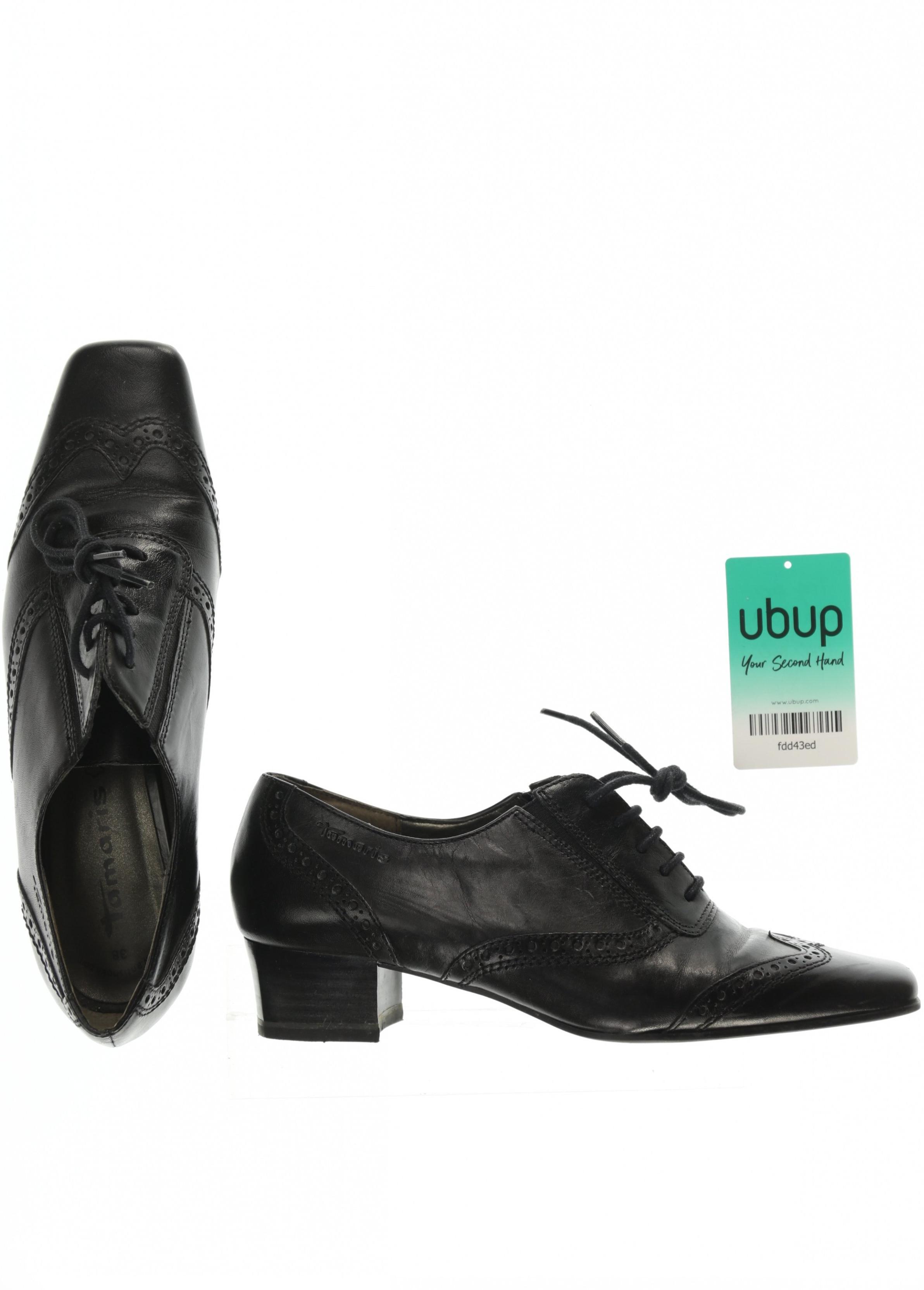 

Tamaris Damen Halbschuh, schwarz, Gr. 38