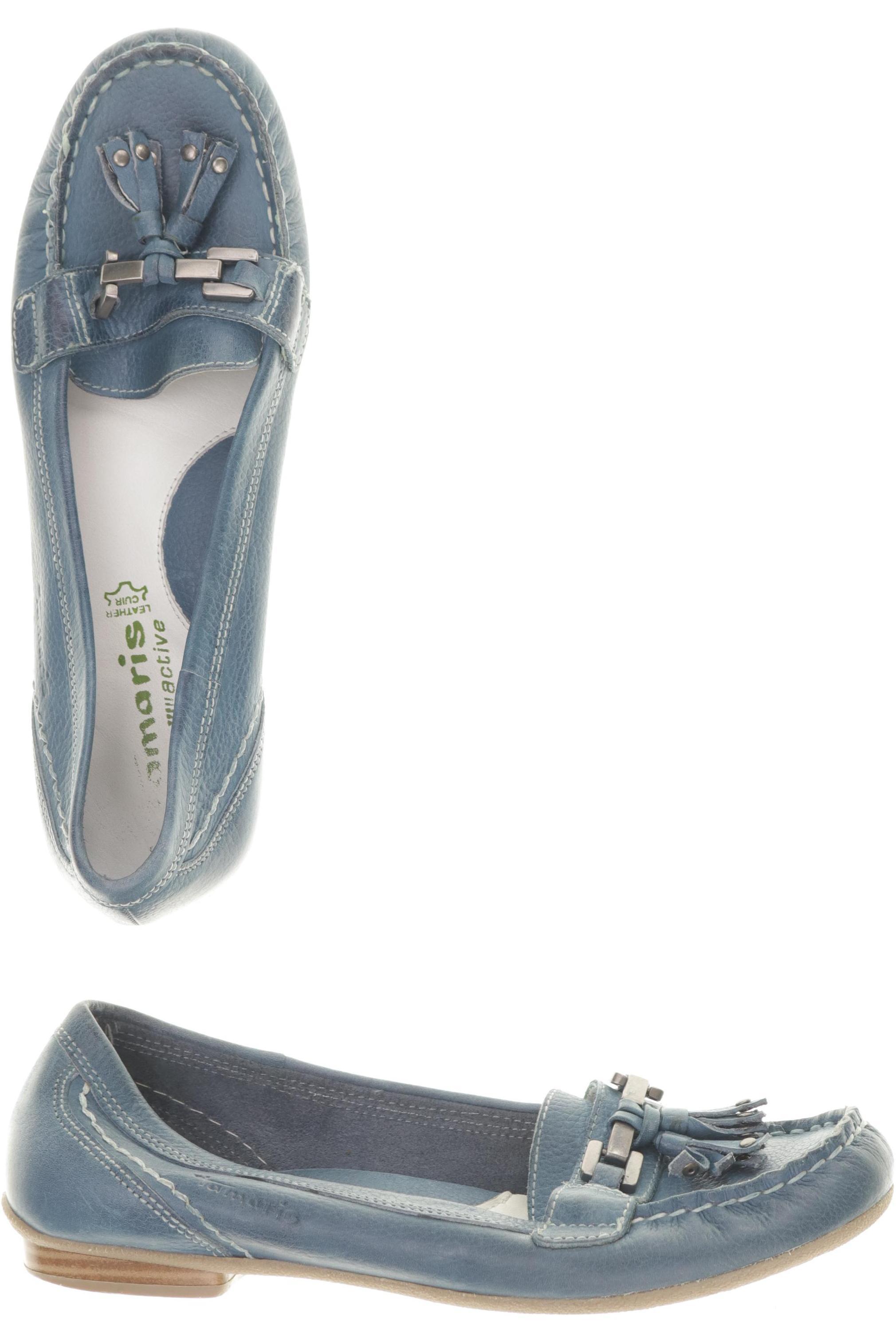 

Tamaris Damen Halbschuh, blau, Gr. 38