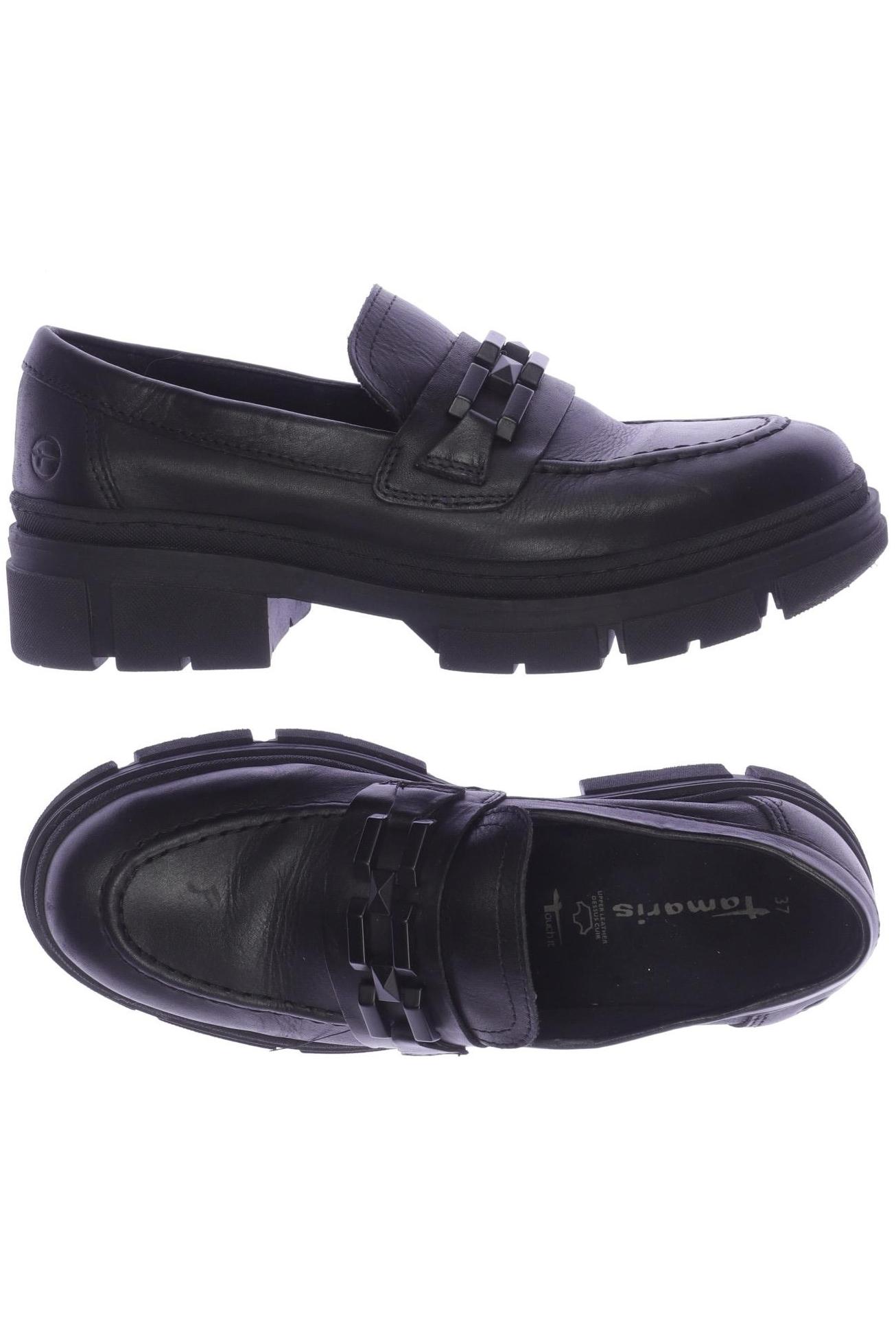 

Tamaris Damen Halbschuh, schwarz, Gr. 37