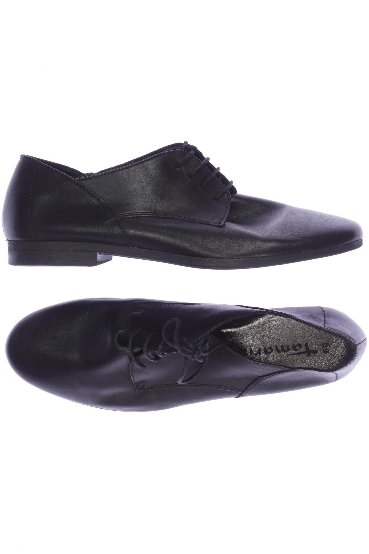 

Tamaris Damen Halbschuh, schwarz, Gr. 39