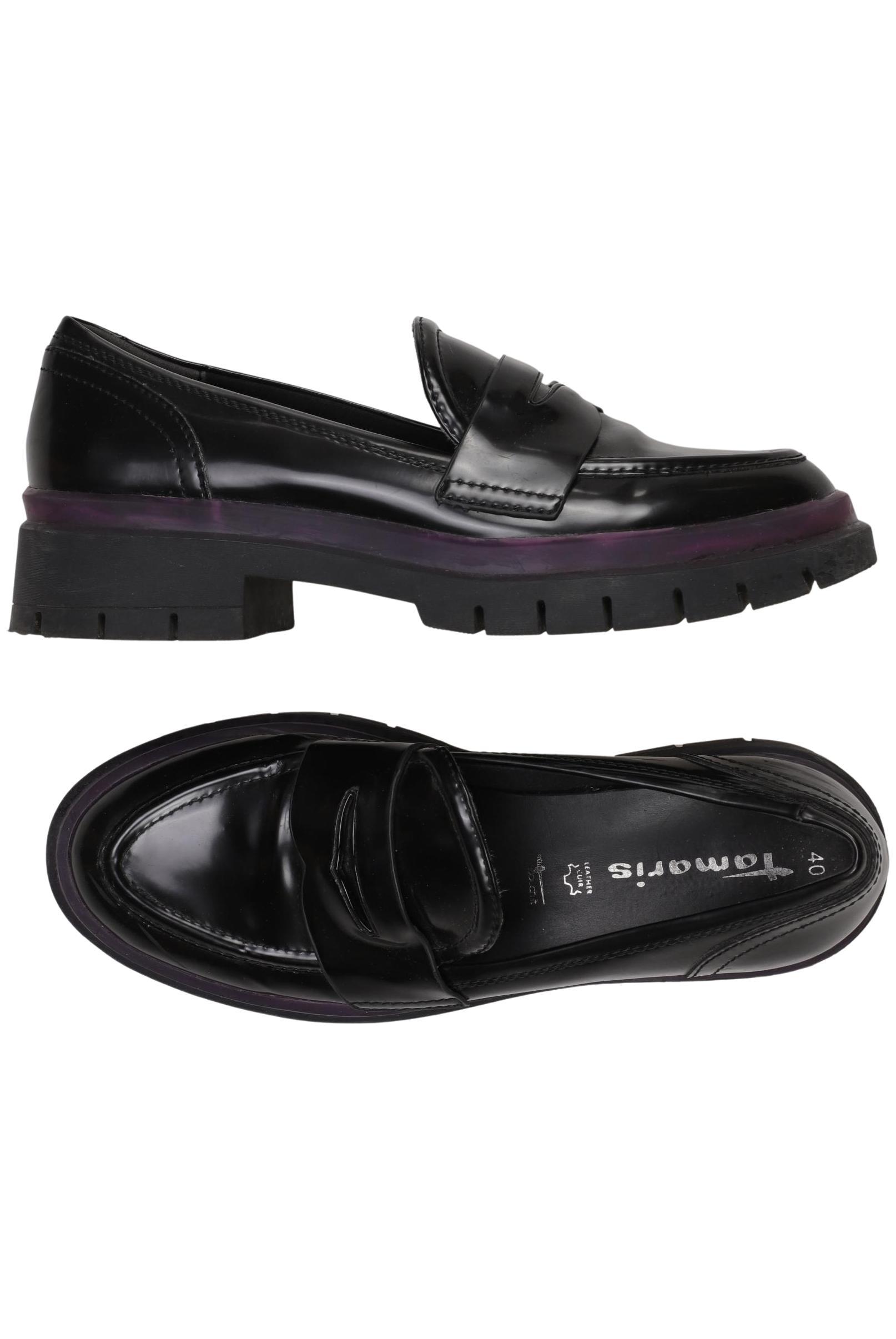 

Tamaris Damen Halbschuh, schwarz, Gr. 40