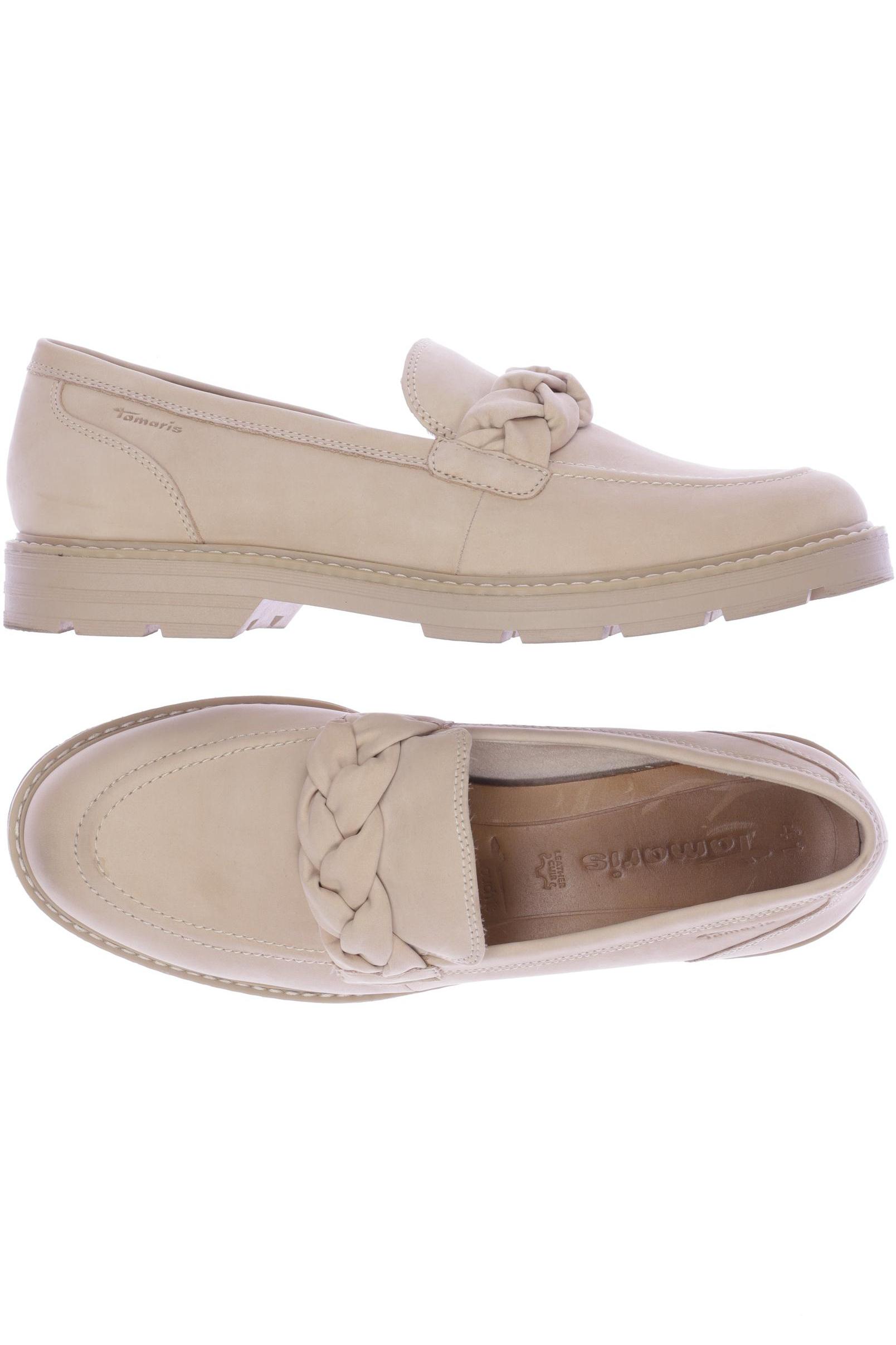 

Tamaris Damen Halbschuh, beige, Gr. 41