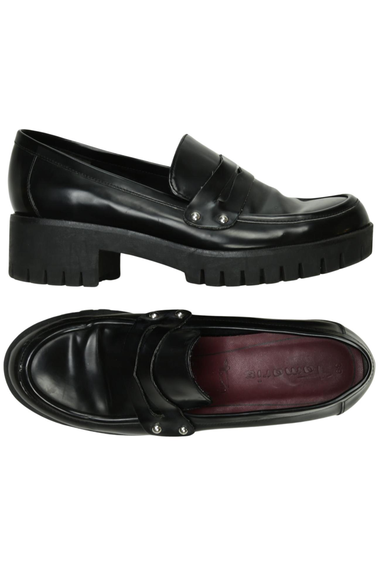 

Tamaris Damen Halbschuh, schwarz, Gr. 39