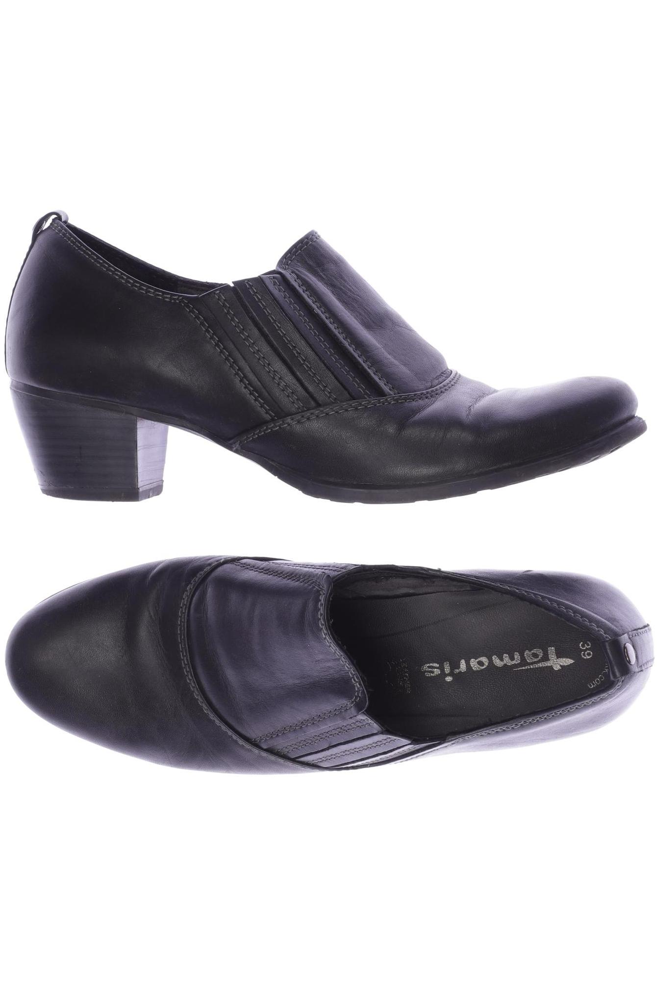 

Tamaris Damen Halbschuh, schwarz, Gr. 39