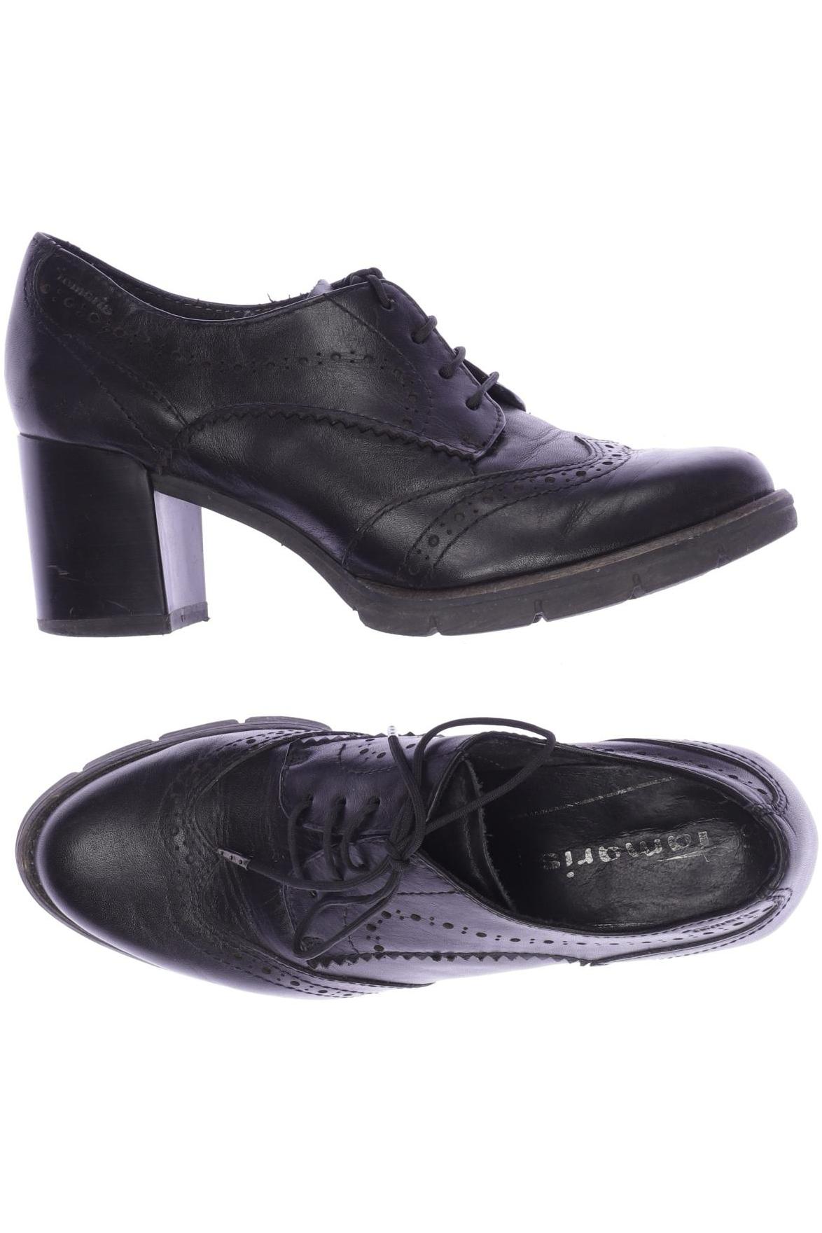 

Tamaris Damen Halbschuh, schwarz, Gr. 37