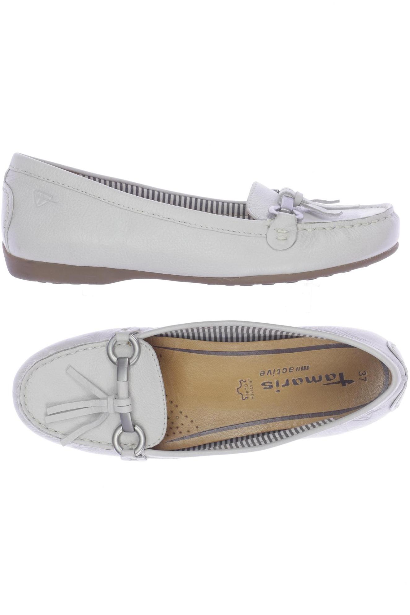 

Tamaris Damen Halbschuh, weiß, Gr. 37
