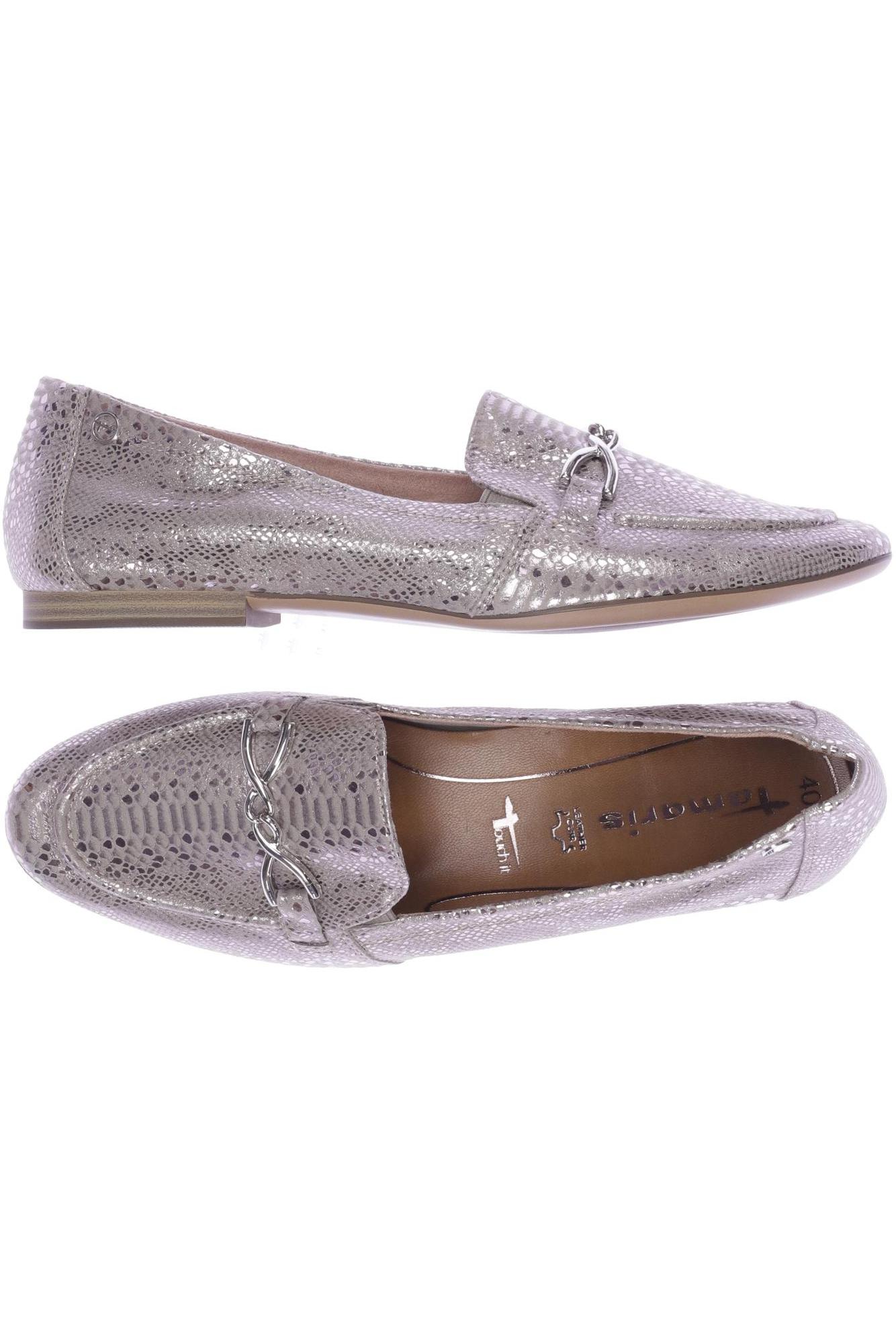 

Tamaris Damen Halbschuh, silber, Gr. 40