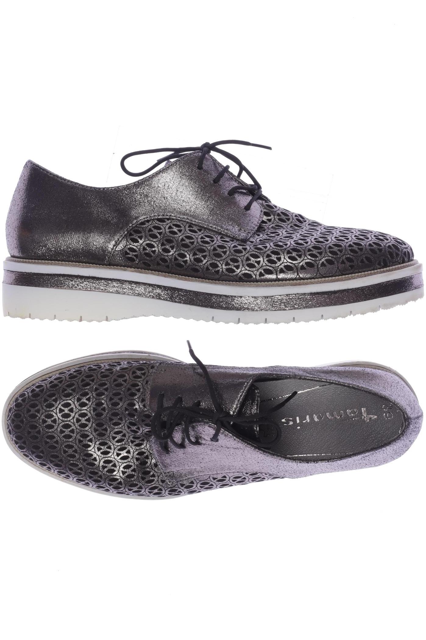 

Tamaris Damen Halbschuh, silber, Gr. 39