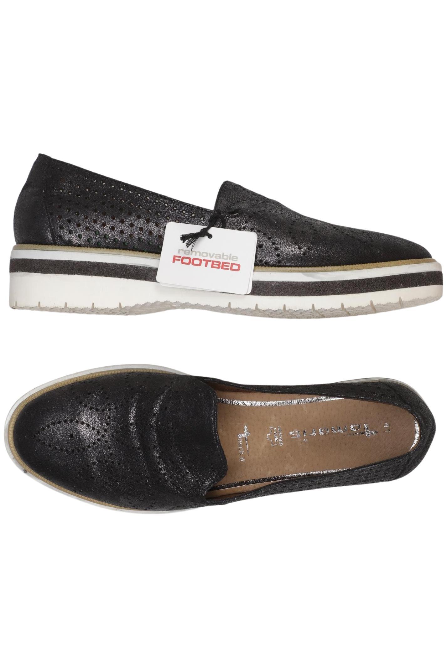 

Tamaris Damen Halbschuh, schwarz, Gr. 41