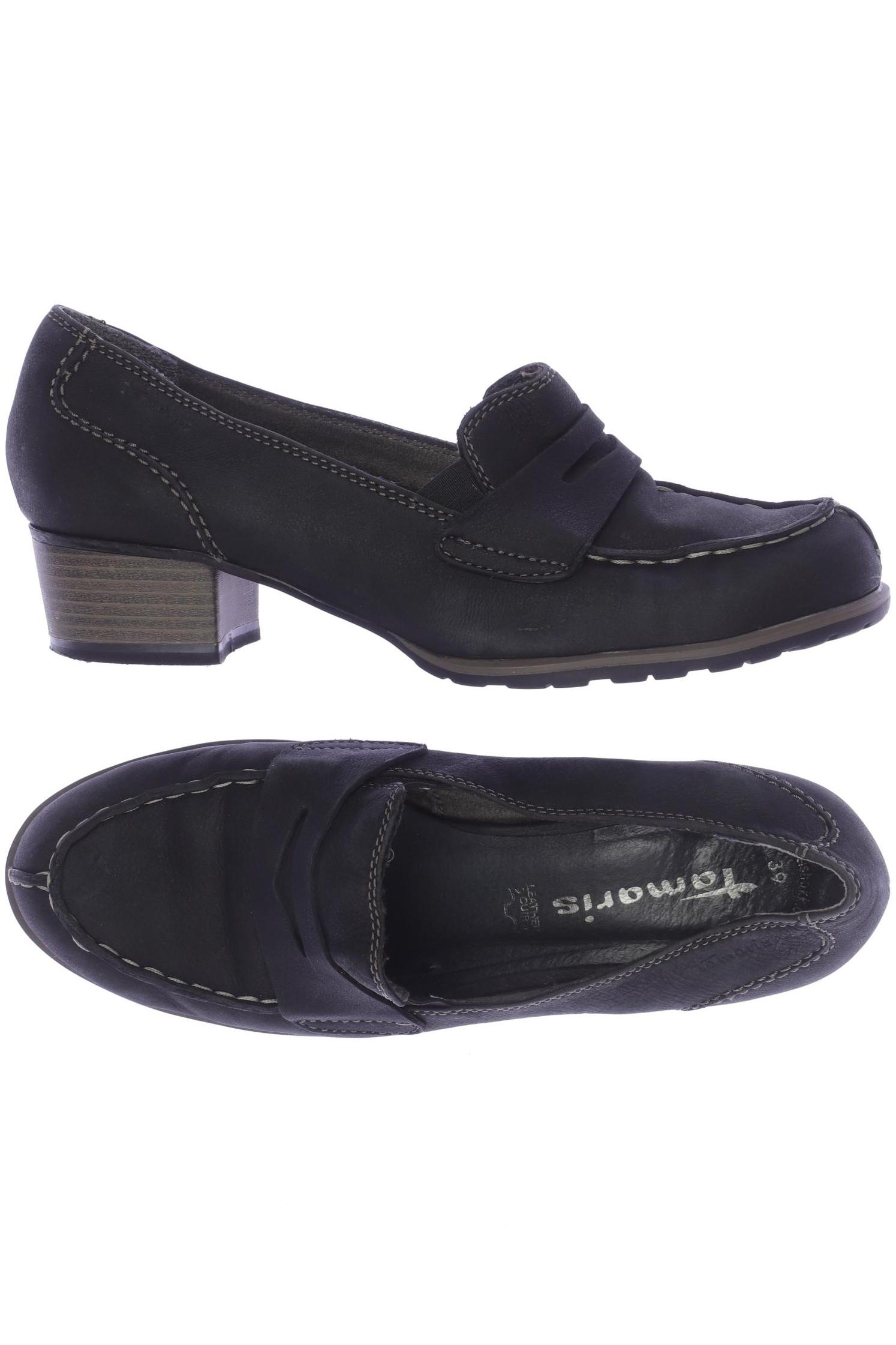 

Tamaris Damen Halbschuh, schwarz, Gr. 39