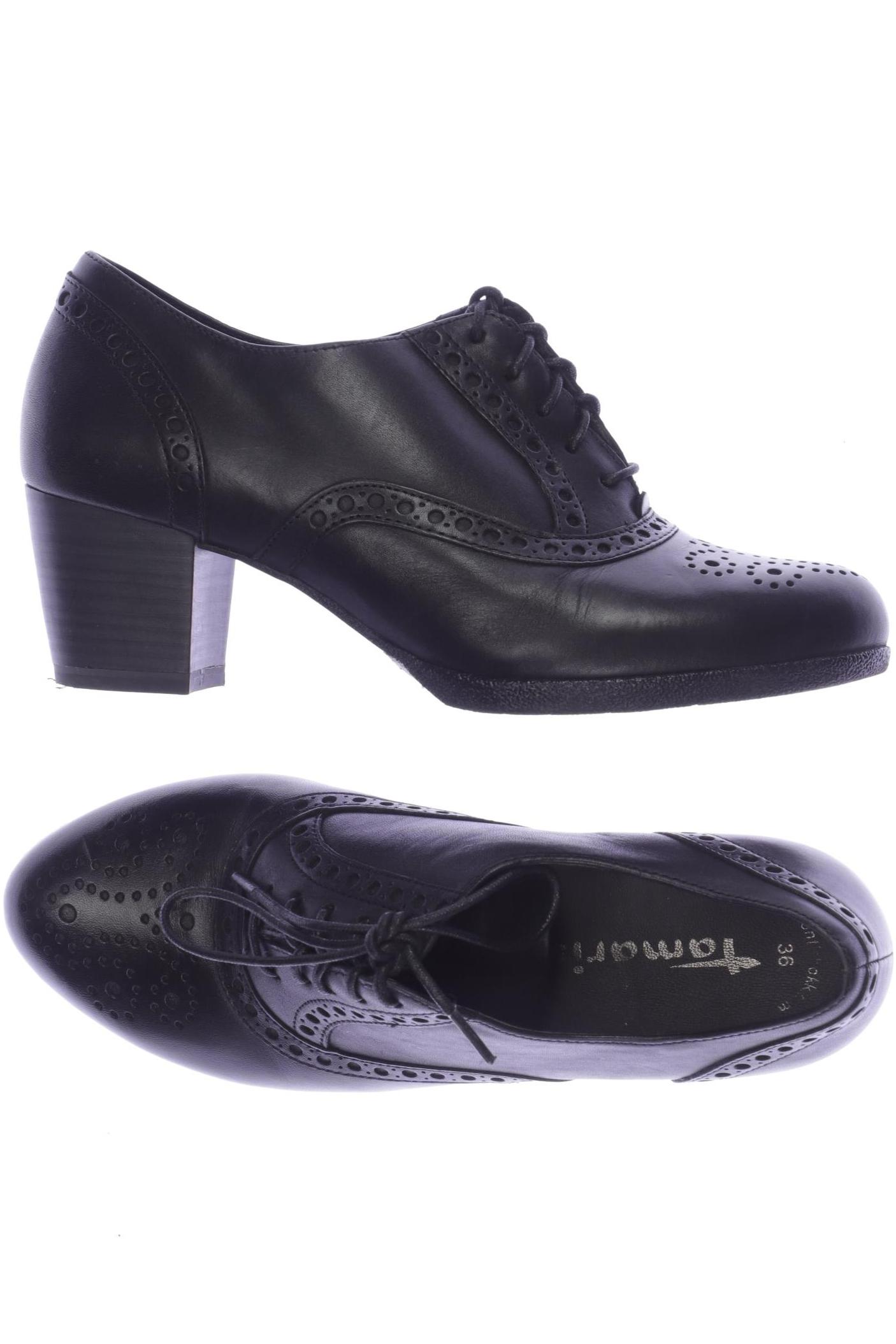 

Tamaris Damen Halbschuh, schwarz
