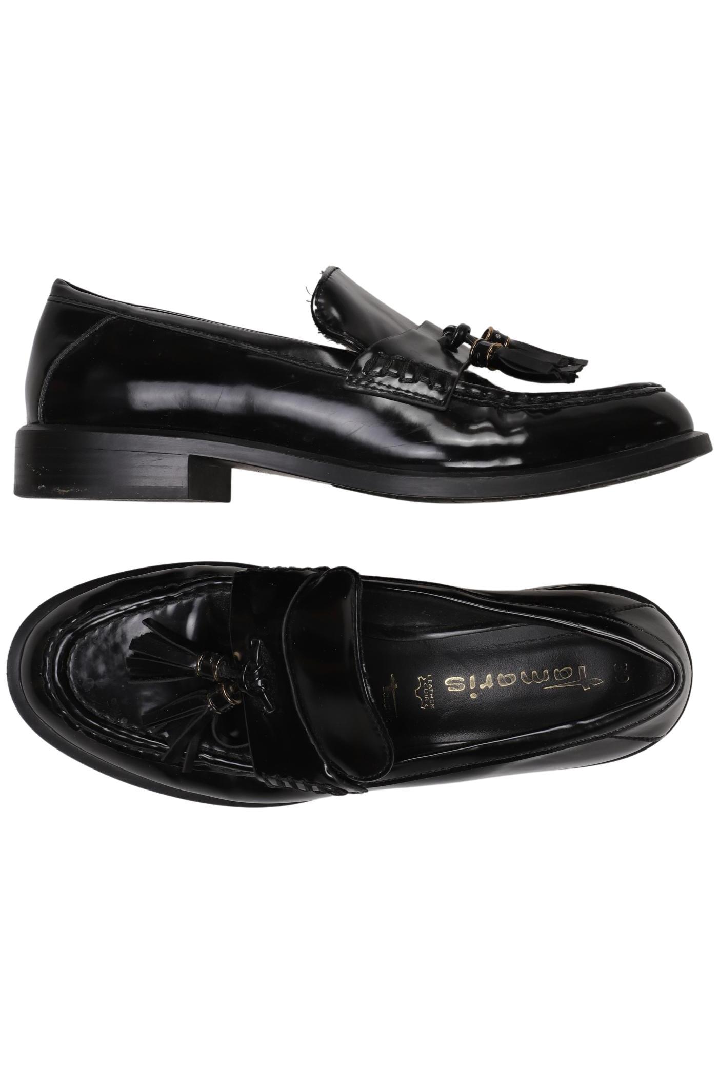 

Tamaris Damen Halbschuh, schwarz, Gr. 39