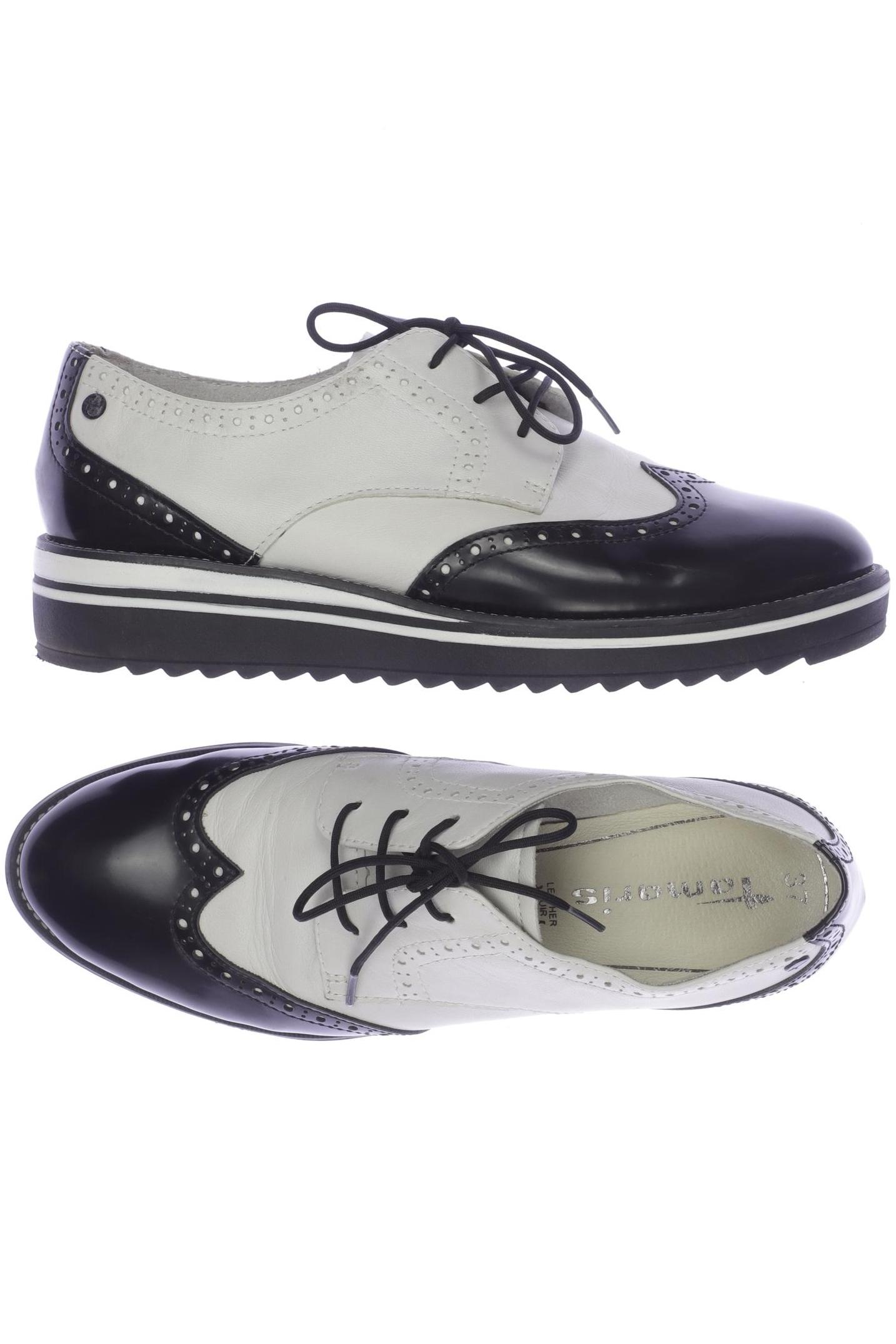 

Tamaris Damen Halbschuh, schwarz, Gr. 37