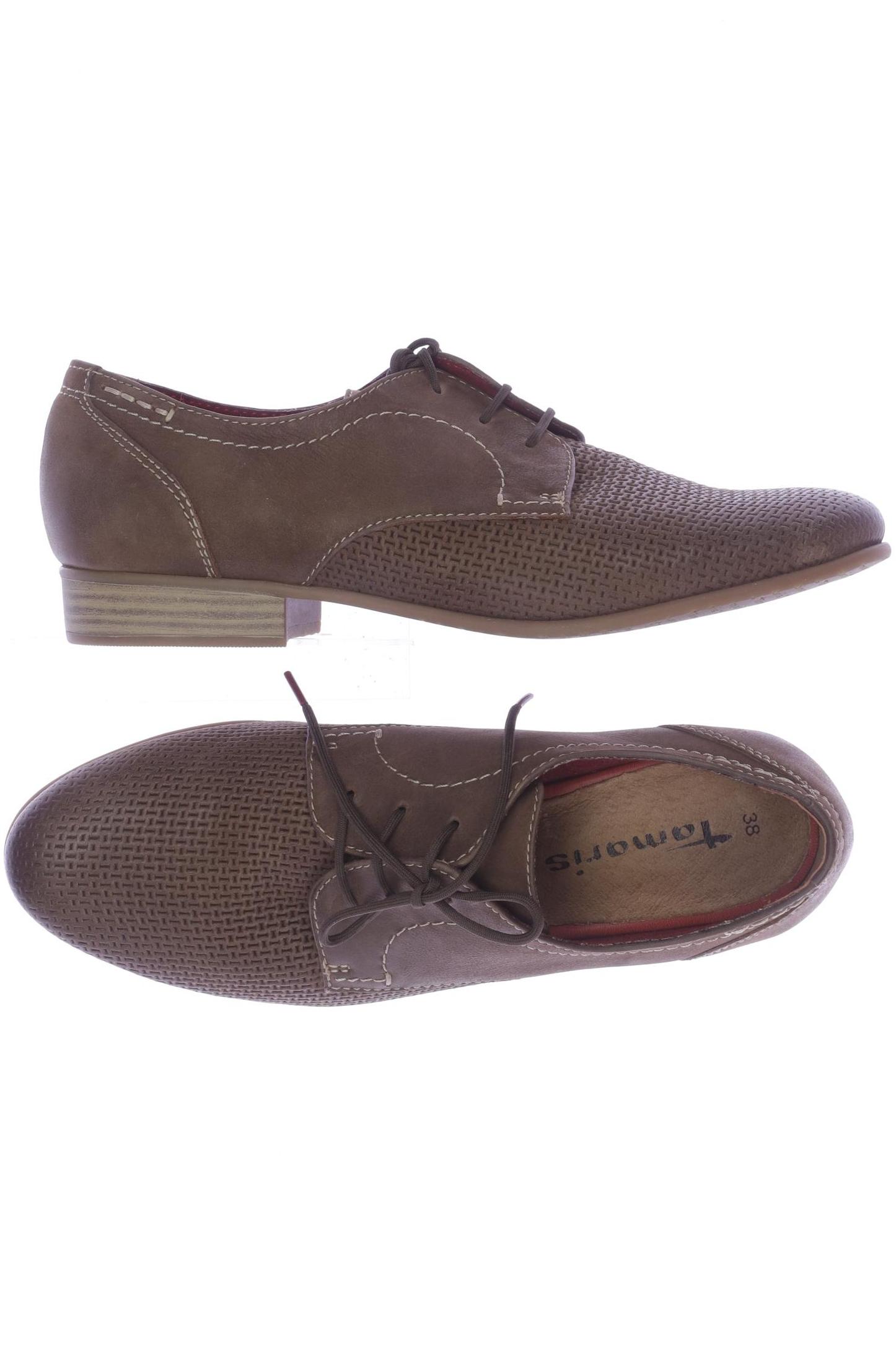 

Tamaris Damen Halbschuh, braun, Gr. 38