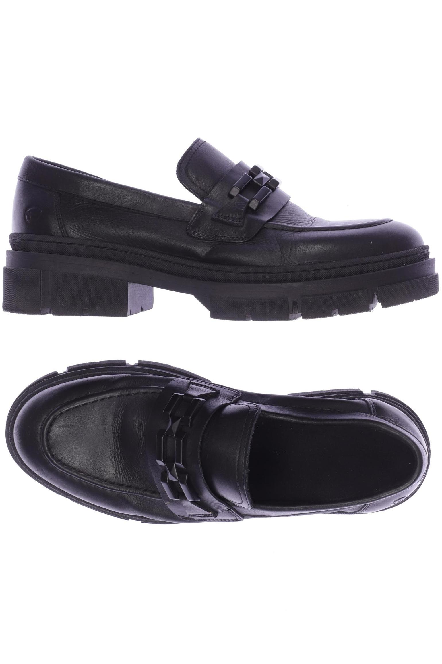 

Tamaris Damen Halbschuh, schwarz, Gr. 39