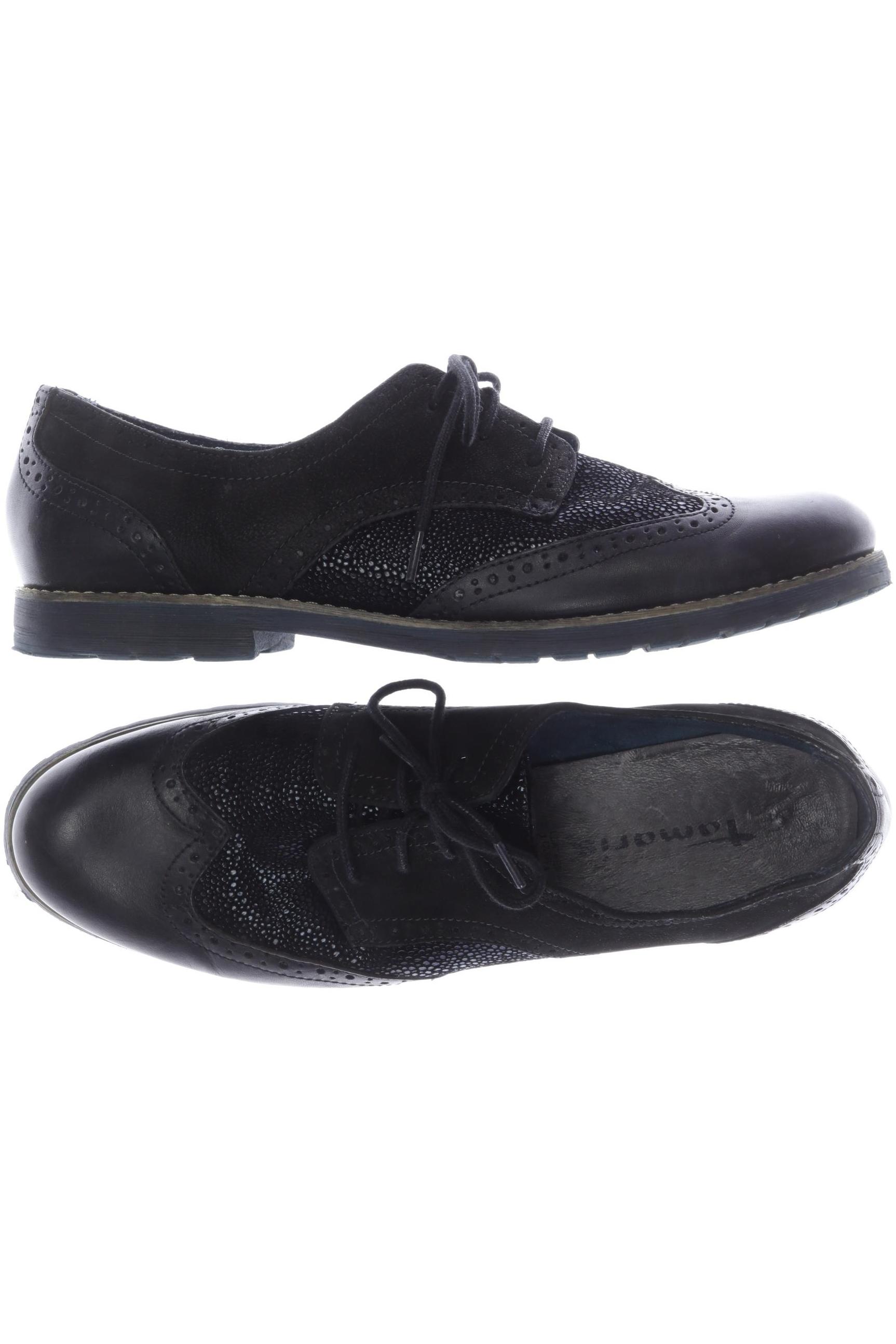 

Tamaris Damen Halbschuh, schwarz, Gr. 41