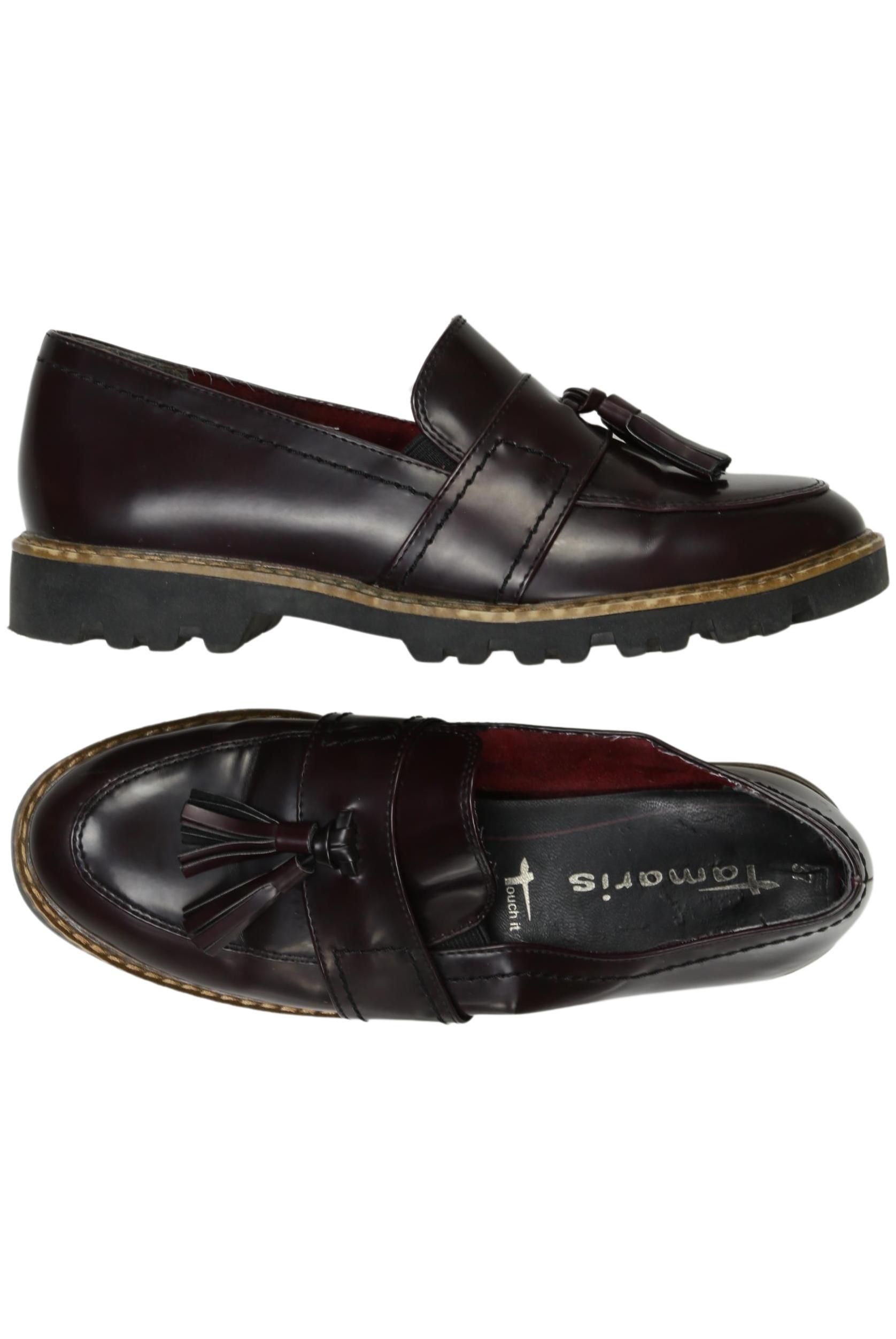 

Tamaris Damen Halbschuh, bordeaux, Gr. 37