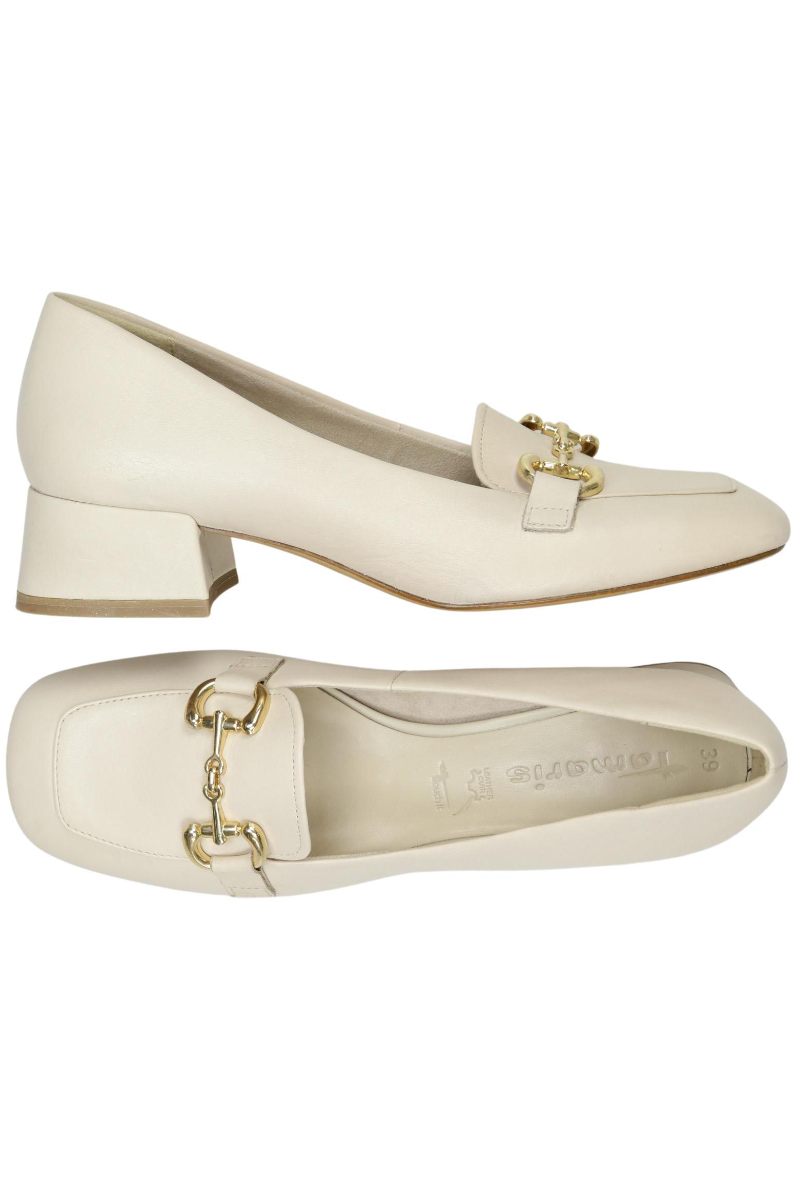 

Tamaris Damen Halbschuh, beige, Gr. 39