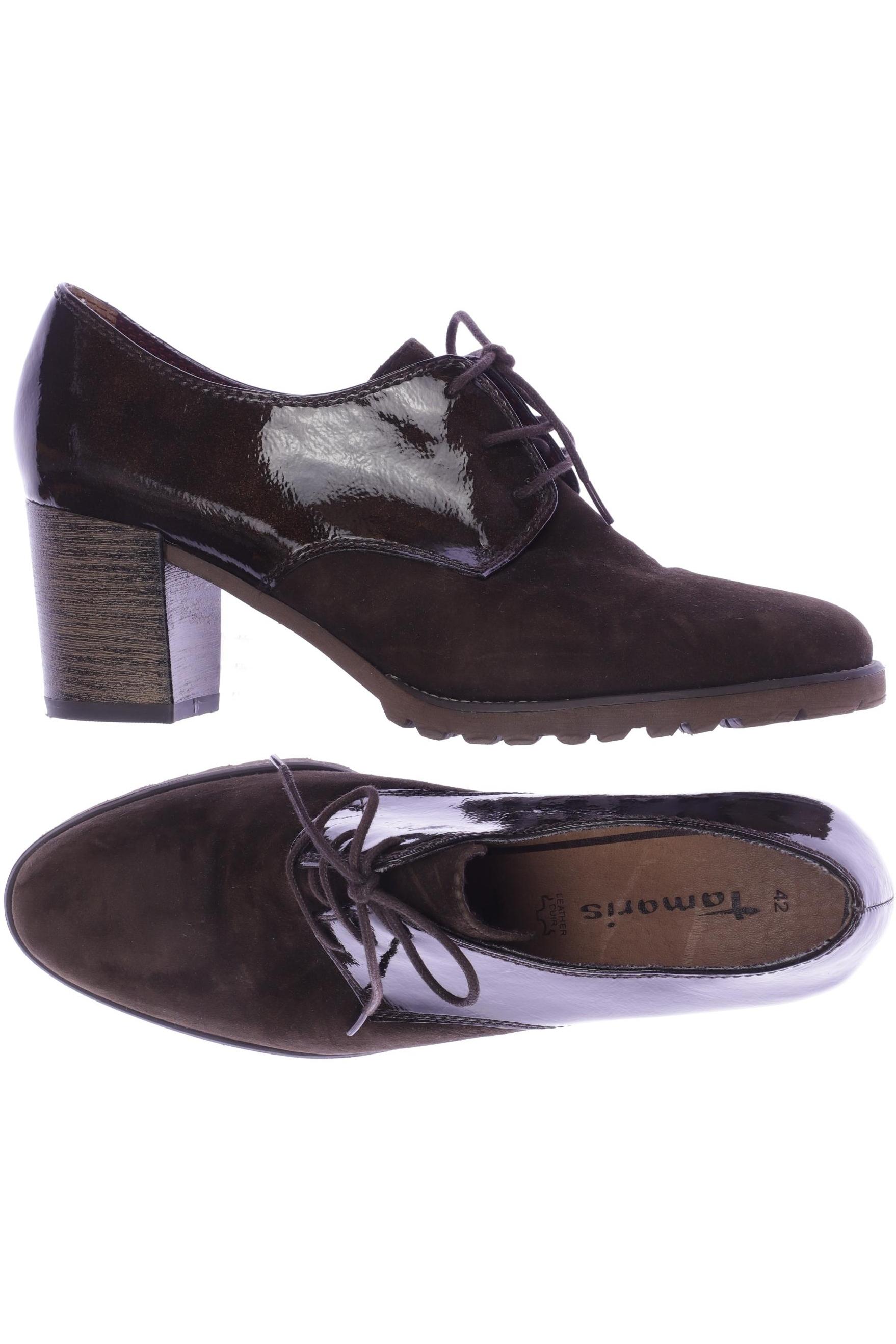 

Tamaris Damen Halbschuh, braun, Gr. 42