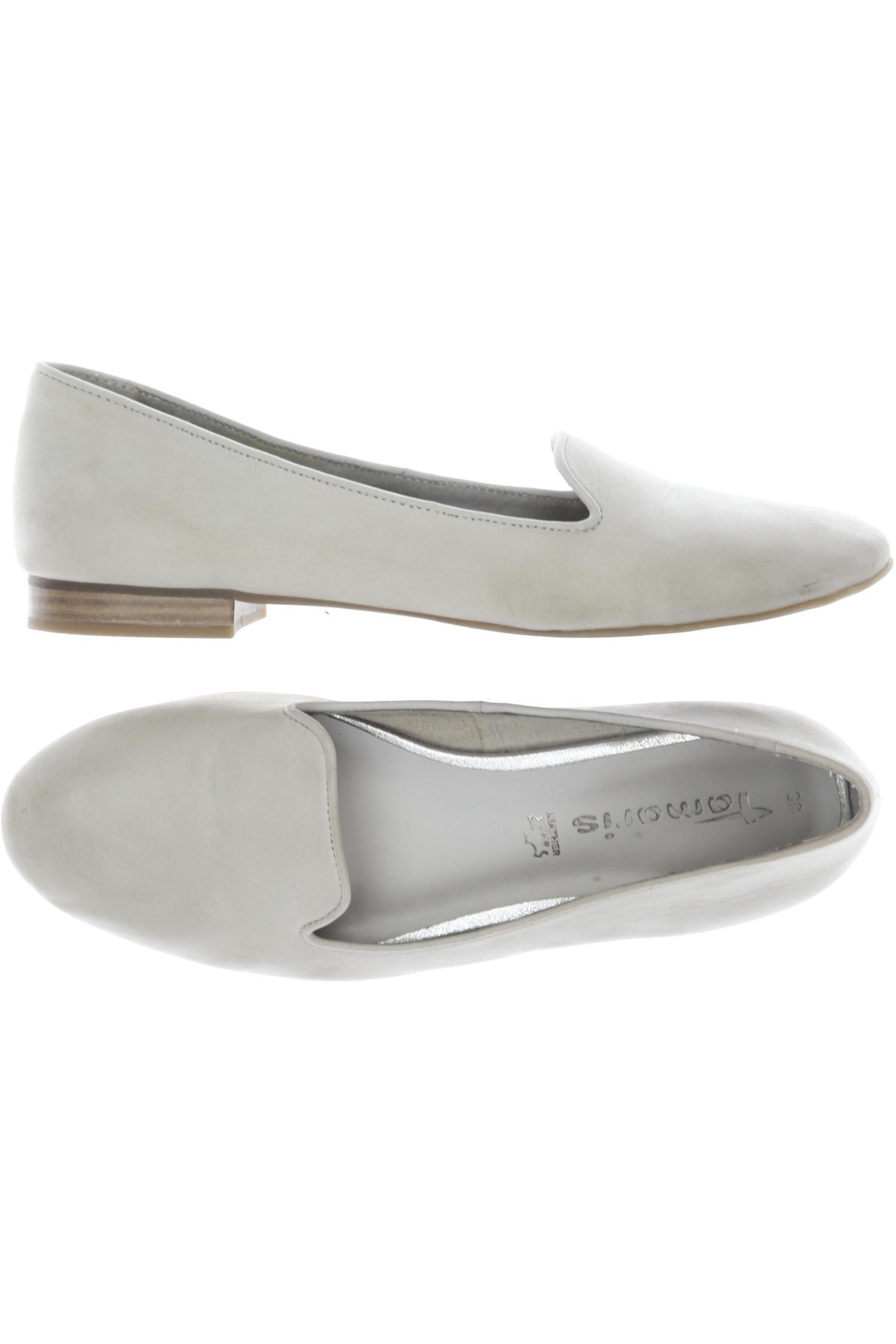 

Tamaris Damen Halbschuh, cremeweiß, Gr. 39