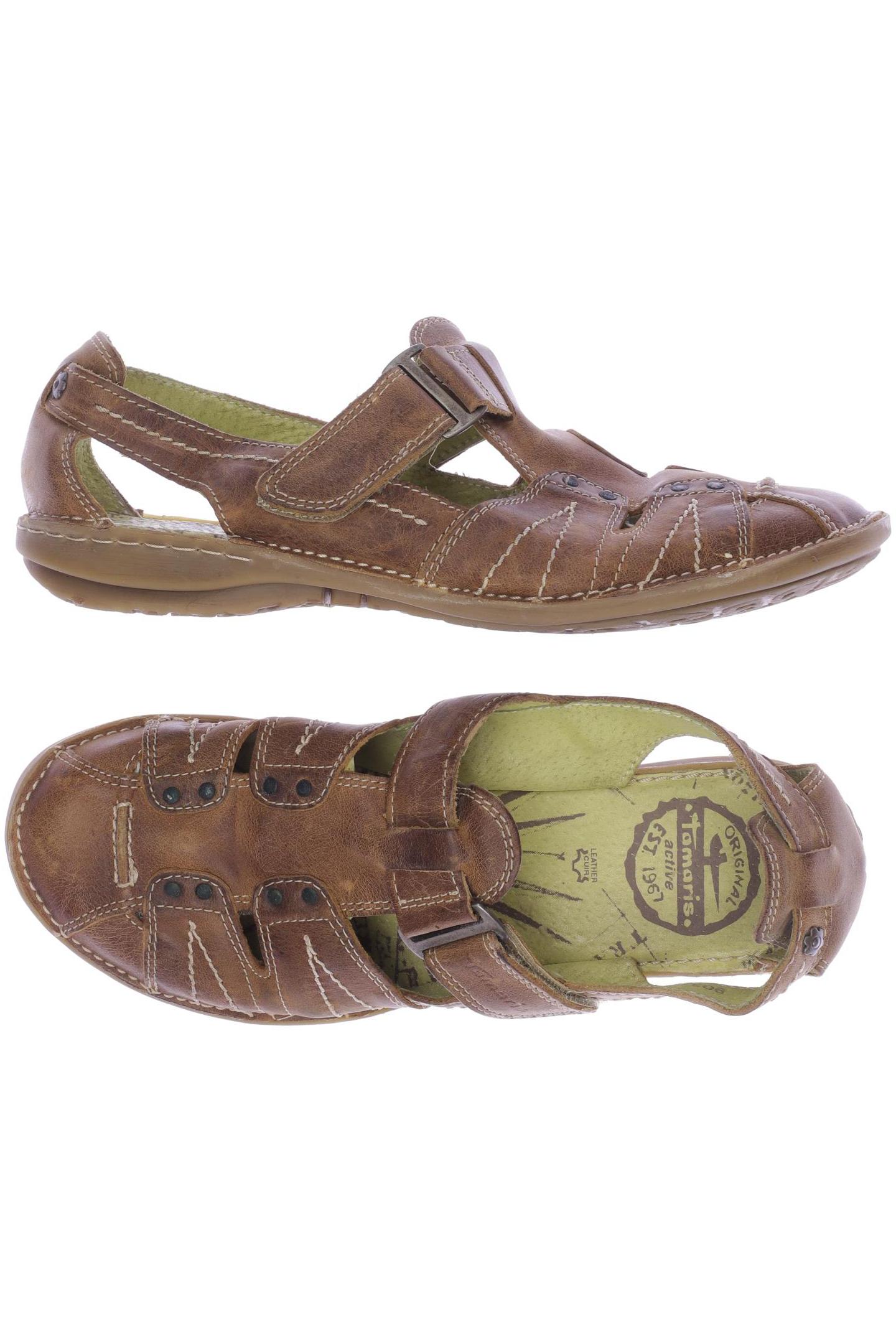 

Tamaris Damen Halbschuh, braun, Gr. 39