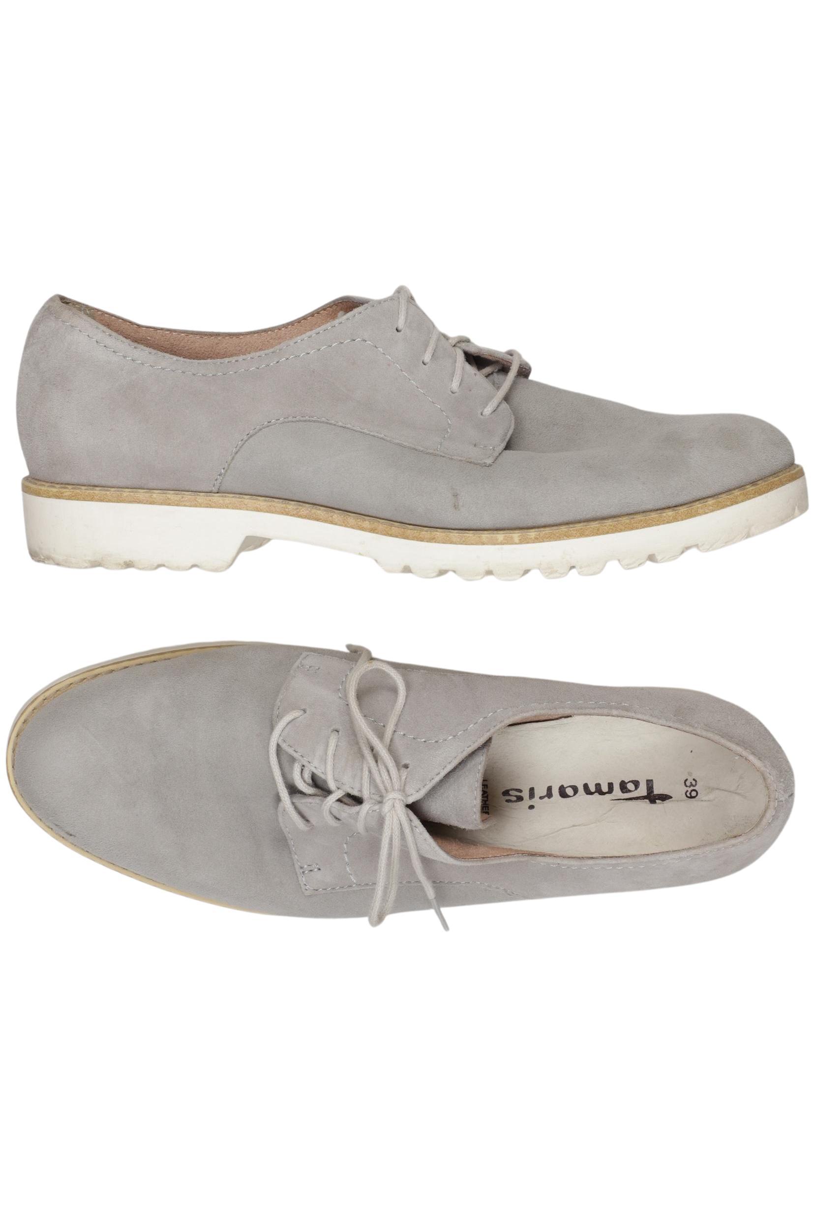 

Tamaris Damen Halbschuh, grau, Gr. 39