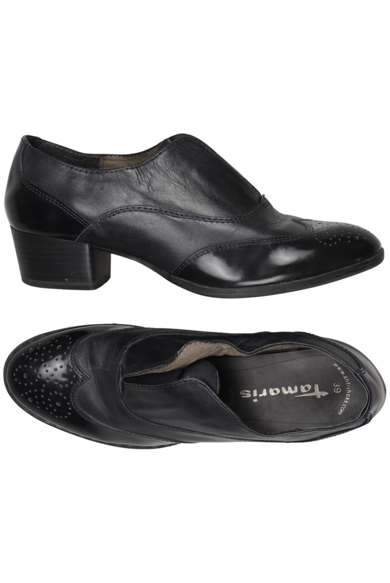 

Tamaris Damen Halbschuh, marineblau, Gr. 39
