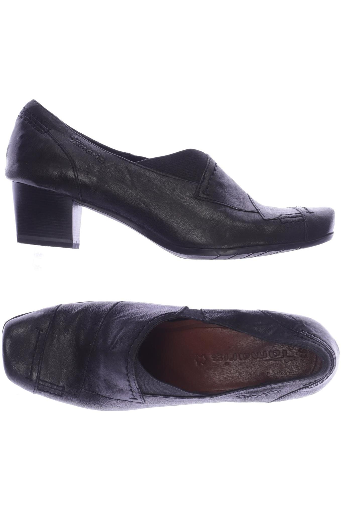 

Tamaris Damen Halbschuh, schwarz
