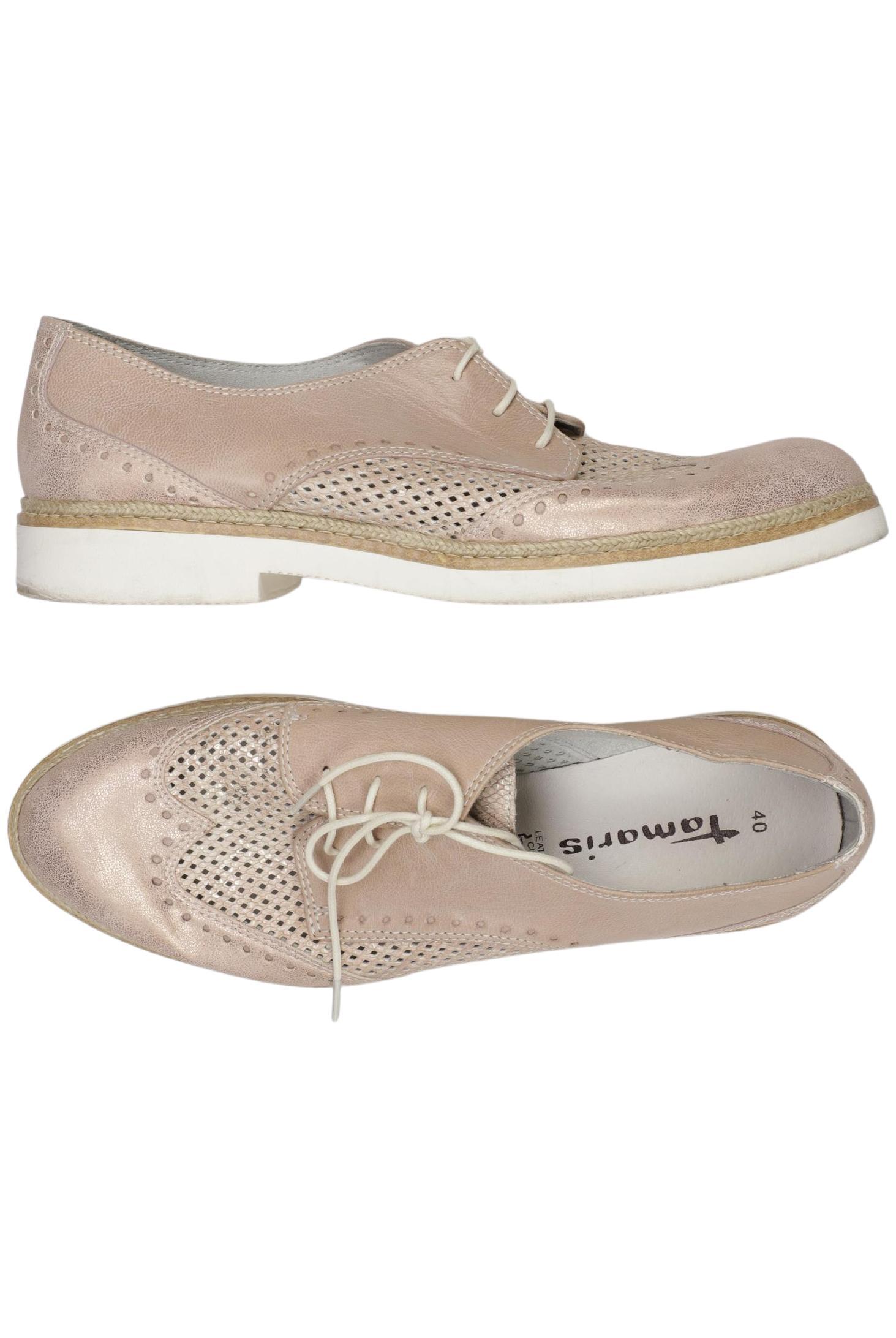 

Tamaris Damen Halbschuh, beige, Gr. 40