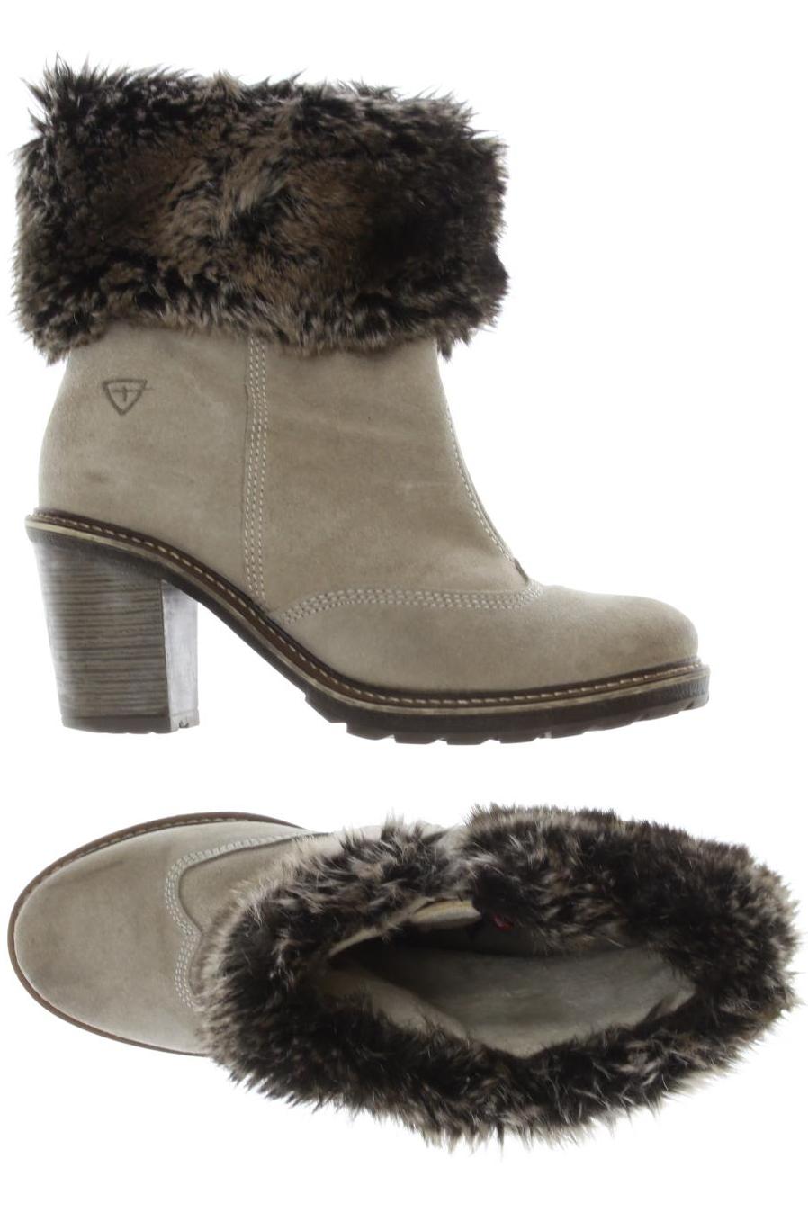 

Tamaris Damen Halbschuh, beige, Gr. 39