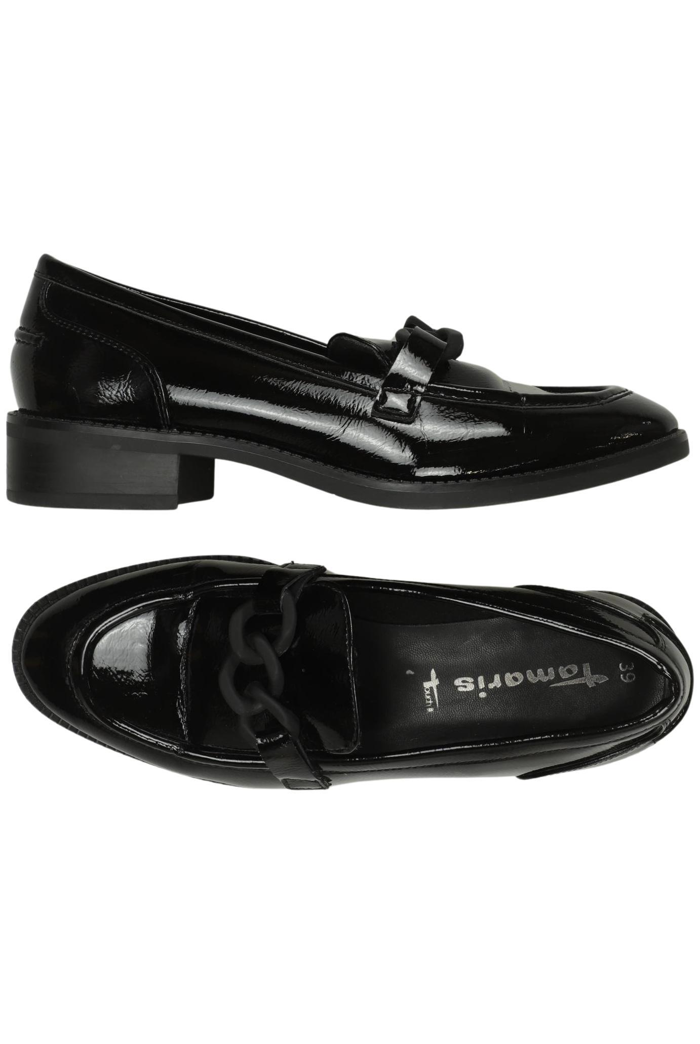 

Tamaris Damen Halbschuh, schwarz, Gr. 39