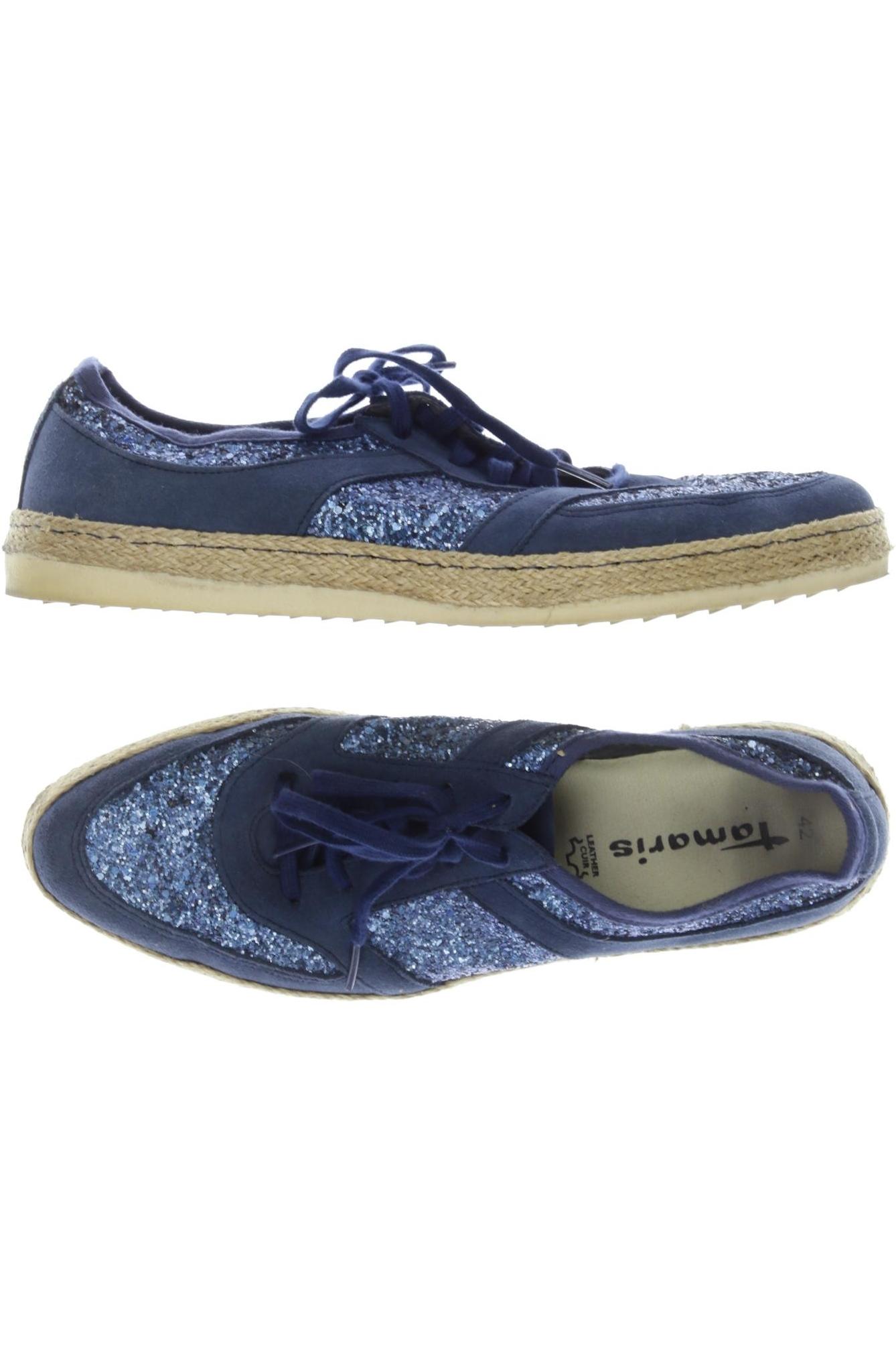 

Tamaris Damen Halbschuh, marineblau, Gr. 42