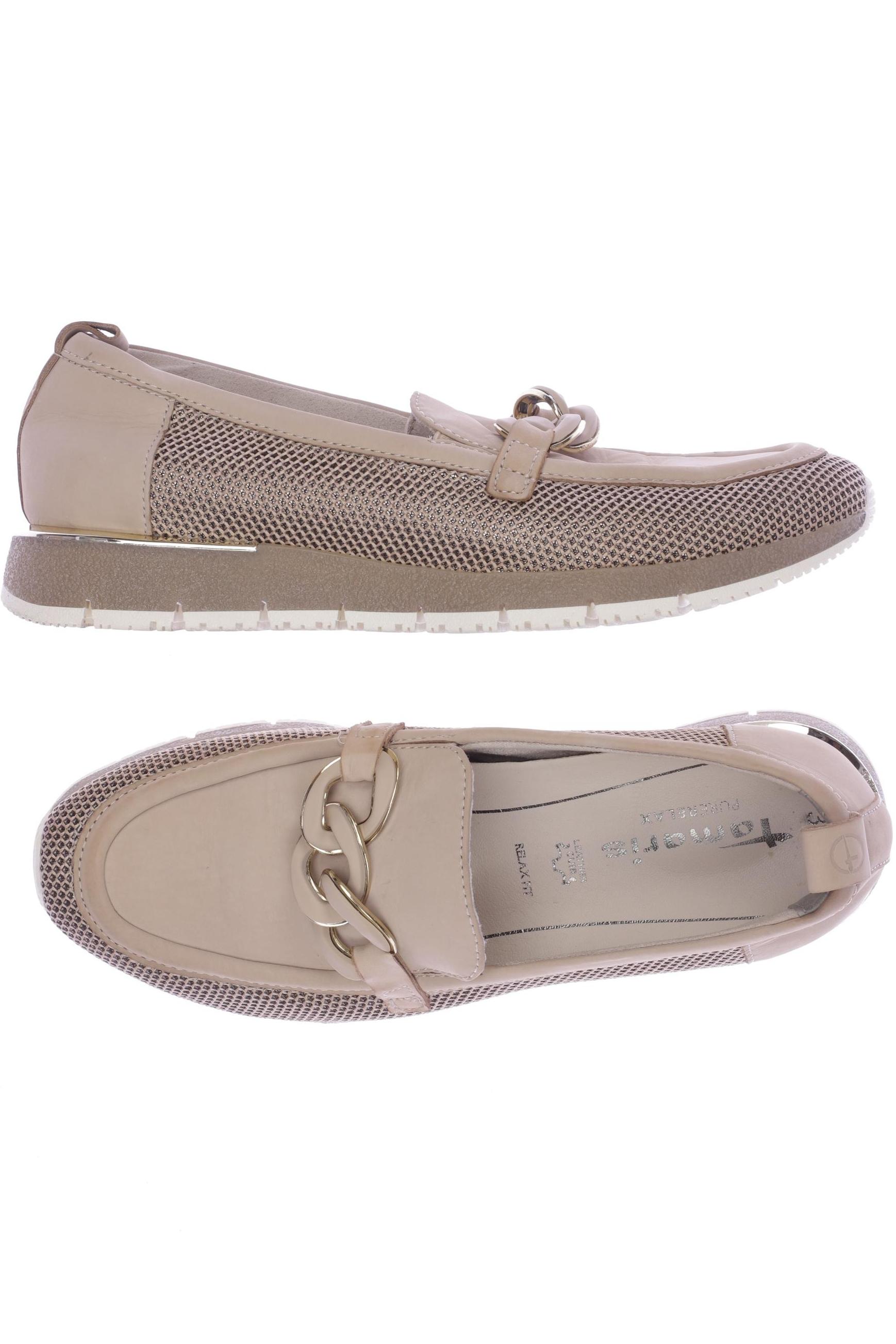 

Tamaris Damen Halbschuh, beige, Gr. 38