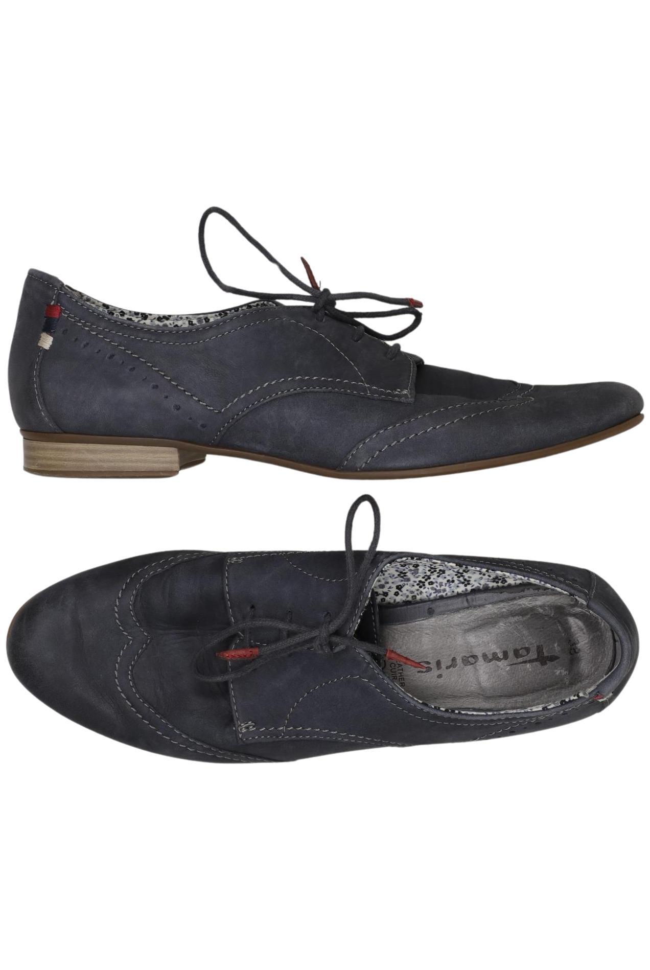 

Tamaris Damen Halbschuh, marineblau, Gr. 38